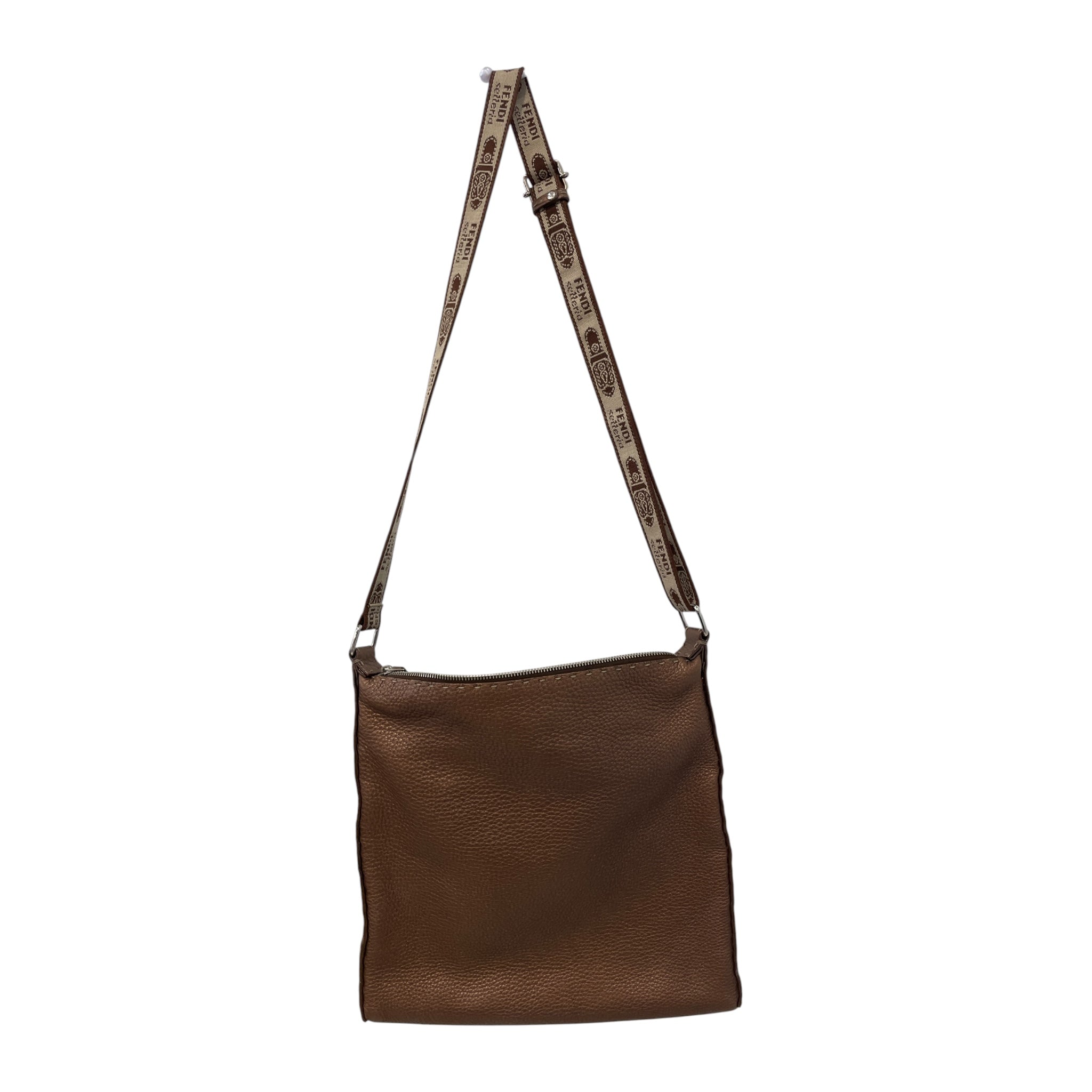FENDI/Cross Body Bag/Leather/BRW/Selleria Bag view 2