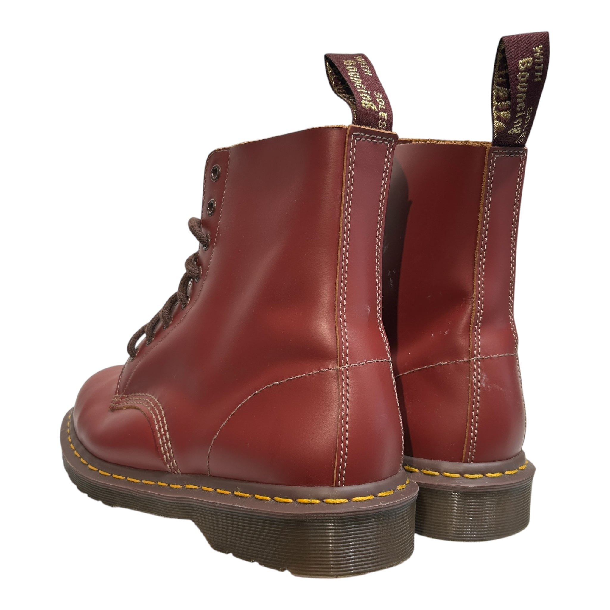 Dr.Martens/Lace Up Boots/US 10/Leather/RED/Made In England 1460 view 2