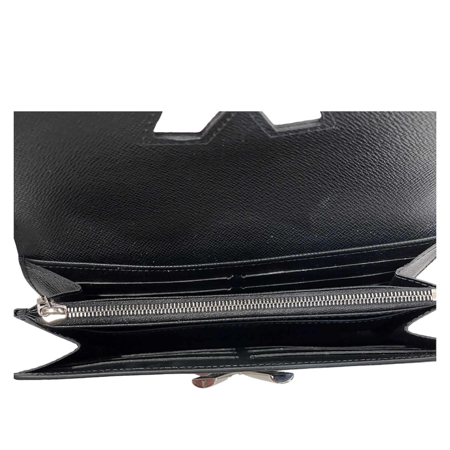 LOUIS VUITTON/Long Wallet/Leather/BLK/EPI LEATHER TWIST WALLET view 4