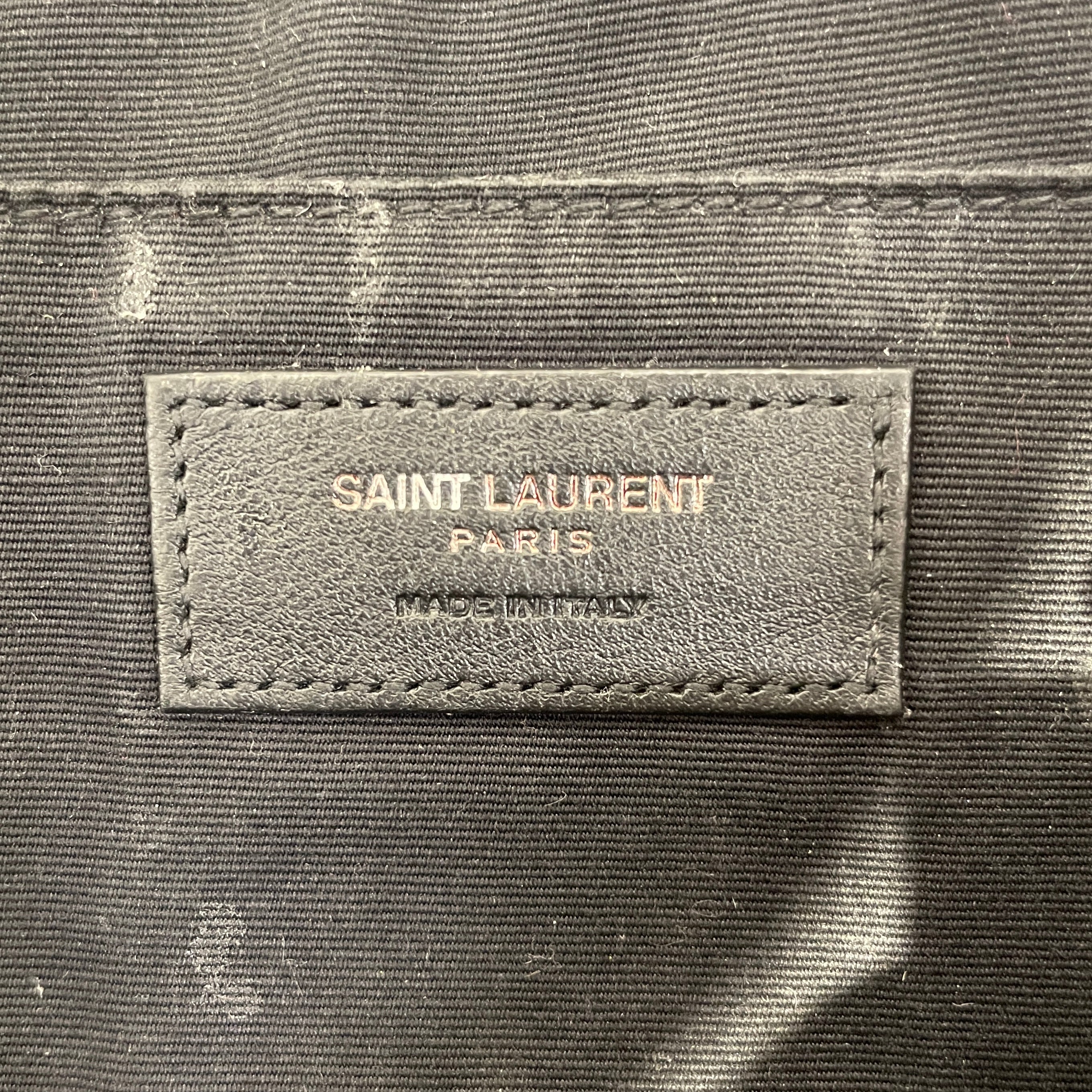 YVES SAINT LAURENT/Cross Body Bag/Leather/BLK/YSL CROSSBODY BAG view 8