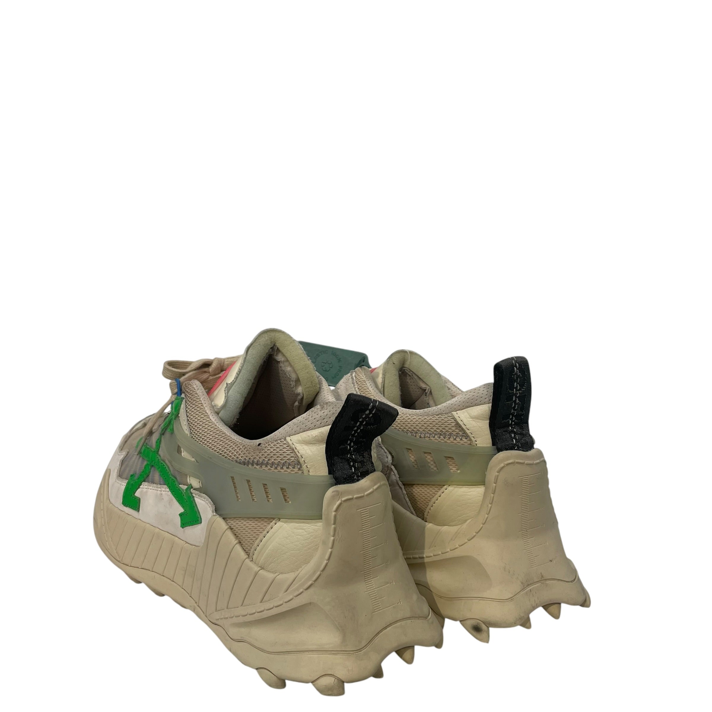 OFF-WHITE/Low-Sneakers/US 12.5/Leather/CRM/Straight Tip/Odsy-1000 view 2