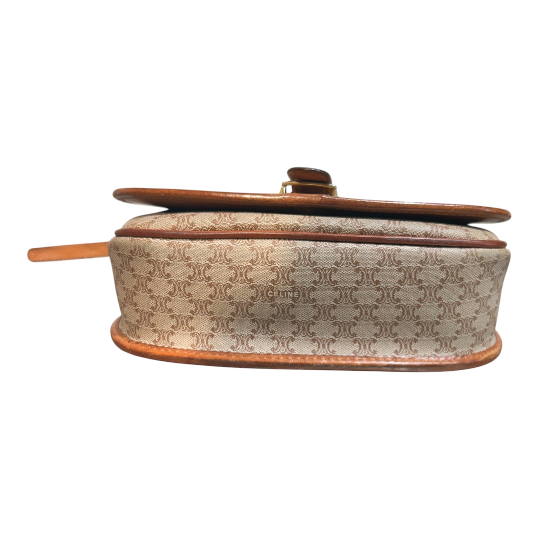 CELINE/Cross Body Bag/Monogram/Leather/CML/MACADAM CROSSBODY view 3