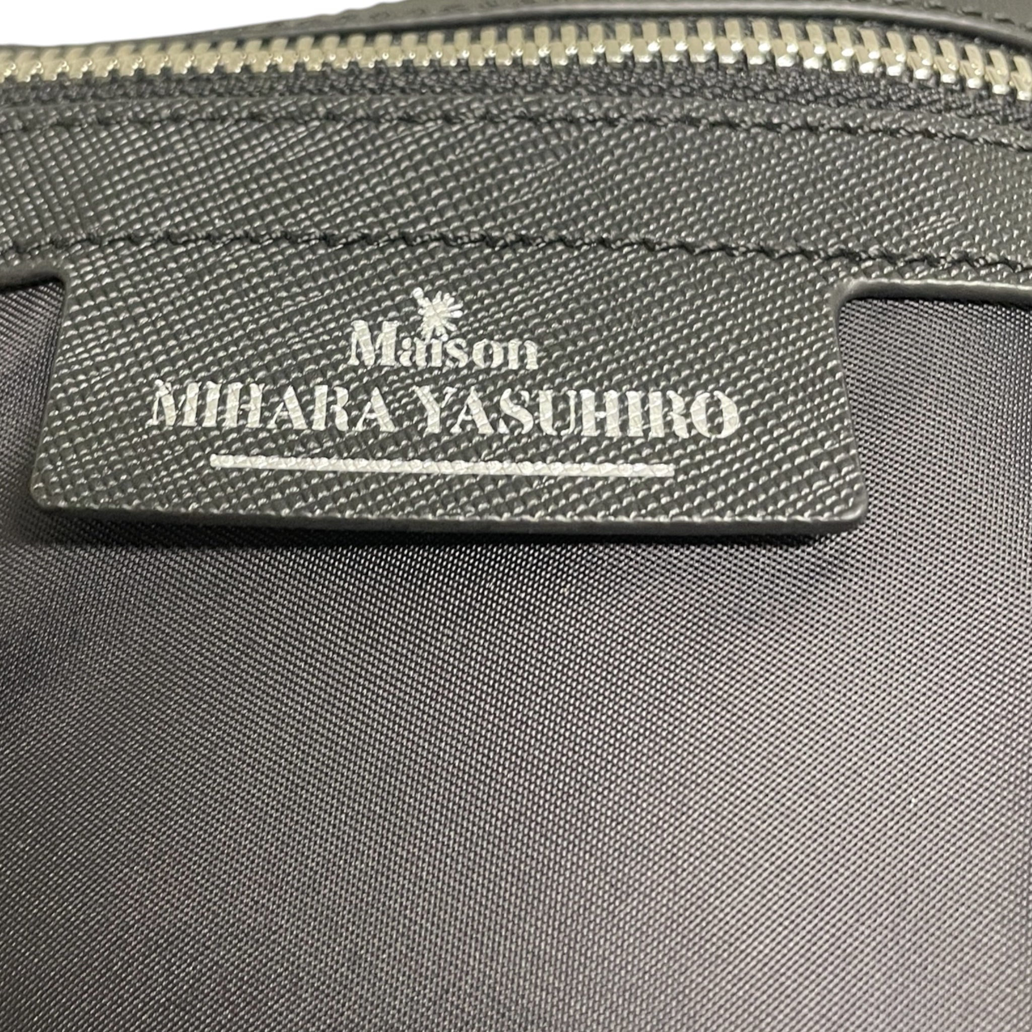 MIHARA YASUHIRO/Backpack/Polyester/BLK/BEAR BAG view 3