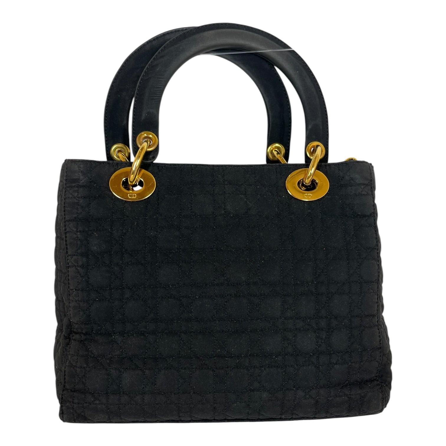 Christian Dior/Hand Bag/Cotton/BLK/Dior Hand Bag view 2