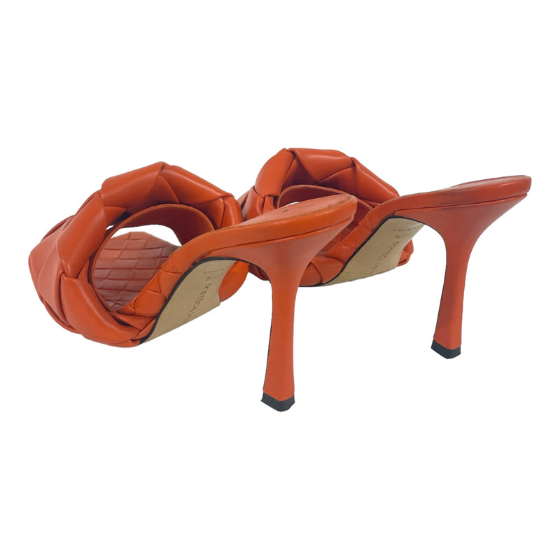 BOTTEGA VENETA/Heels/US 6.5/Leather/ORN/BOTTEGA WEAVED HEELS