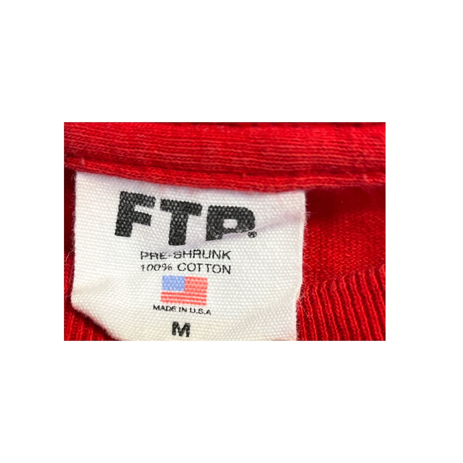 FTP/T-Shirt/M/Cotton/RED/ view 3