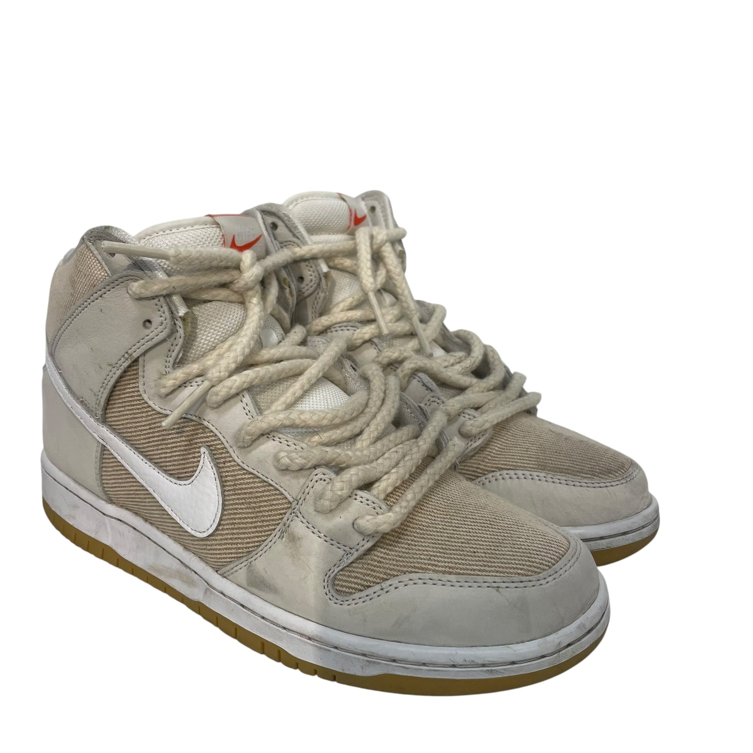 NIKE SB/Hi-Sneakers/US 10/Nylon/CRM/Straight Tip/DA9626-100 view 1