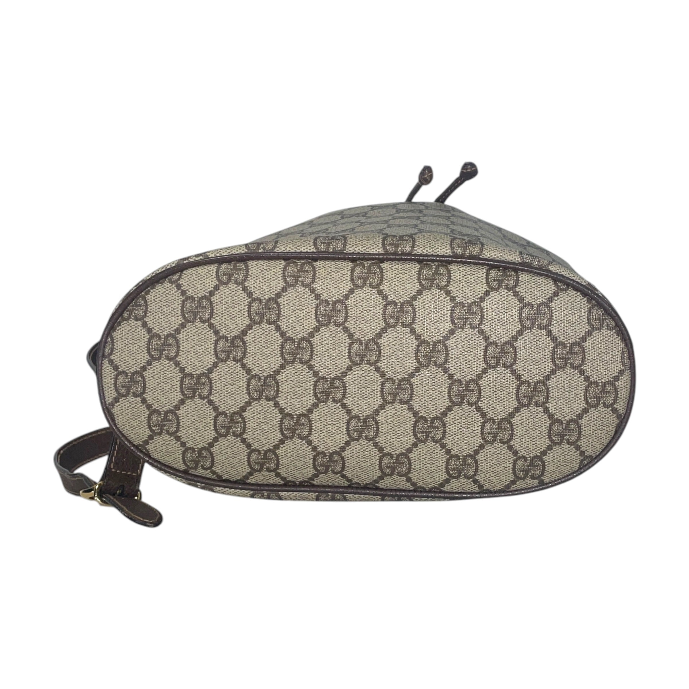 GUCCI/Bag/Monogram/BRW/Supreme Web Sherry Line PVC view 3