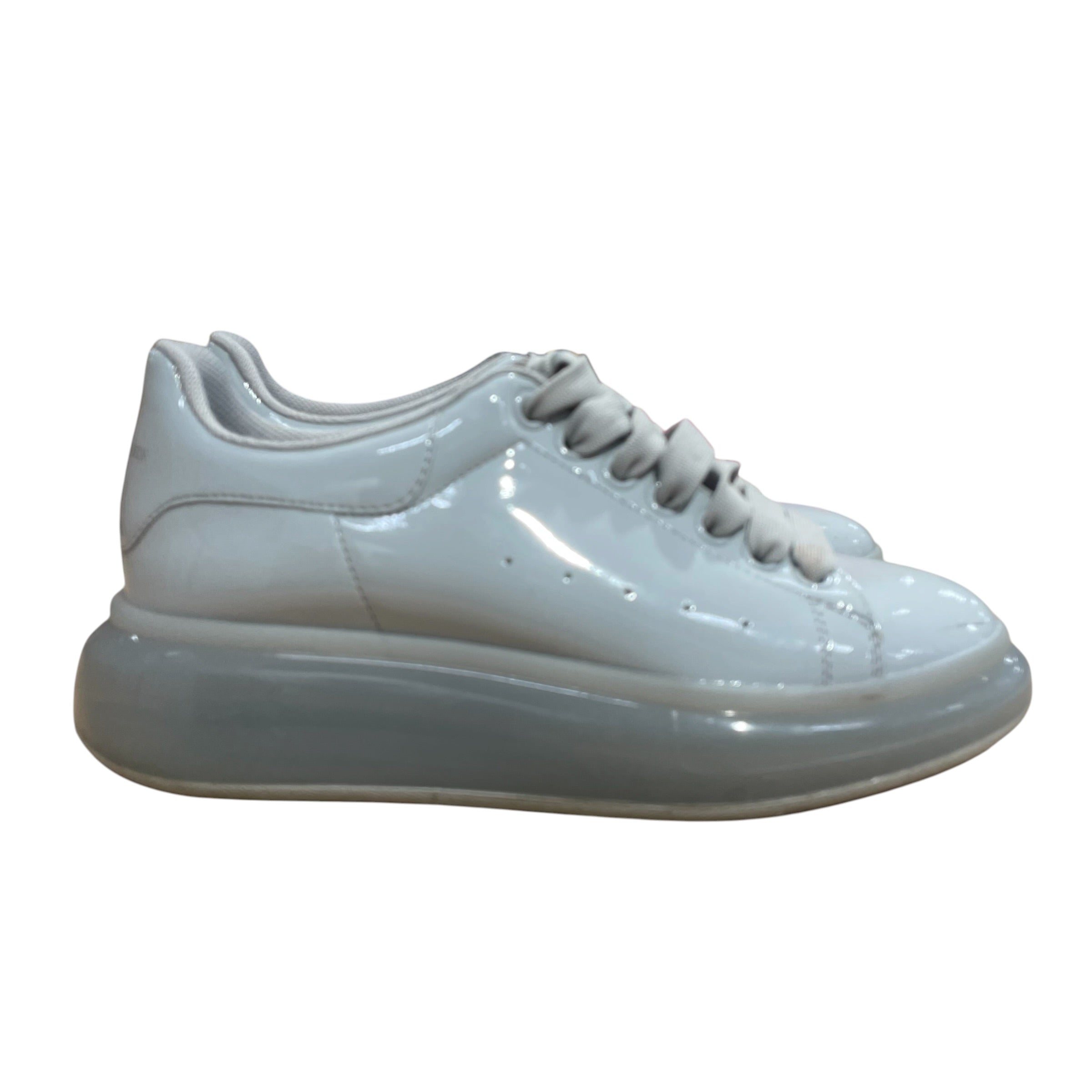 Alexander McQueen/Low-Sneakers/EU 39/Acrylic/GRY/ view 3
