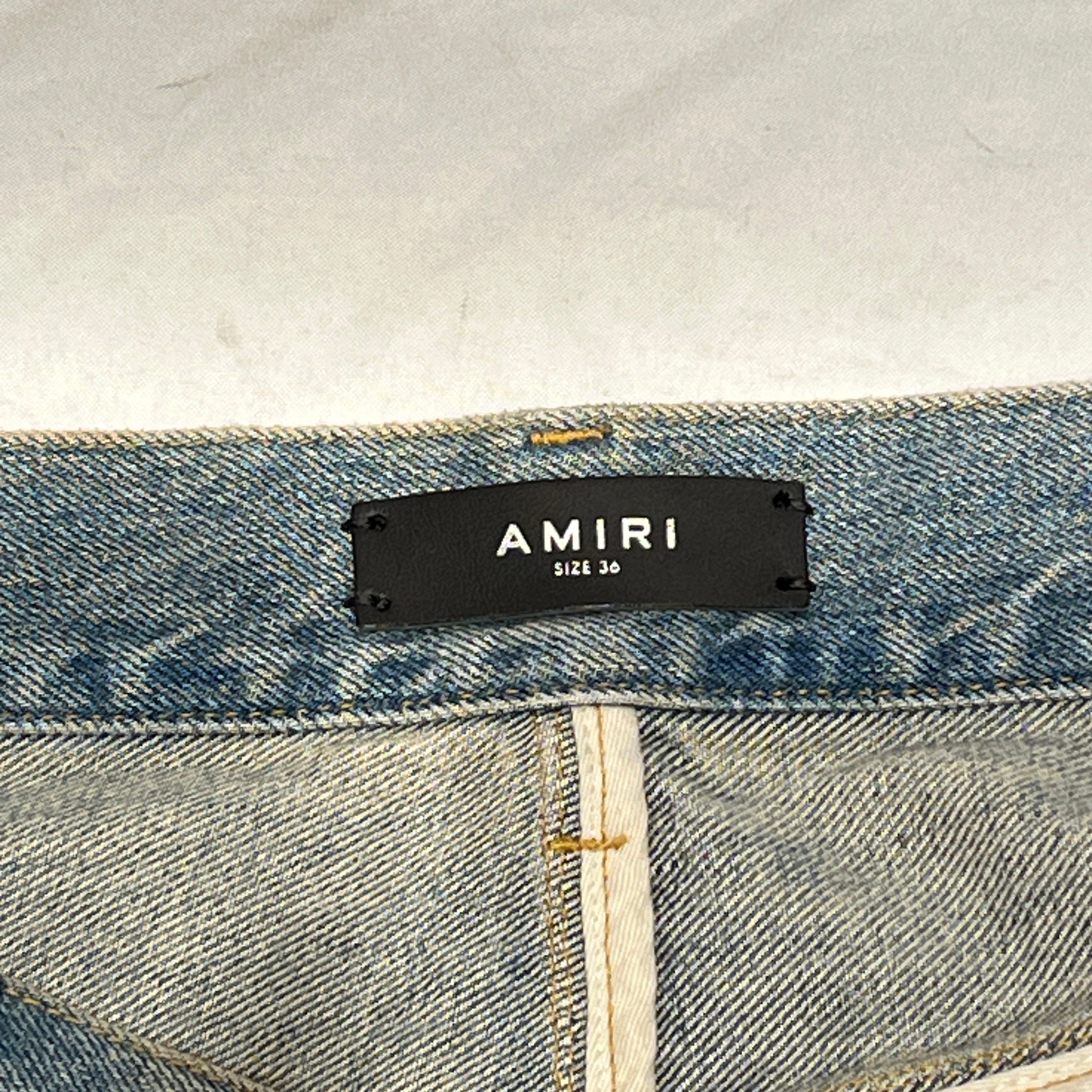 AMIRI/Straight Pants/36/Denim/BLU/Button Fly Jeans view 6