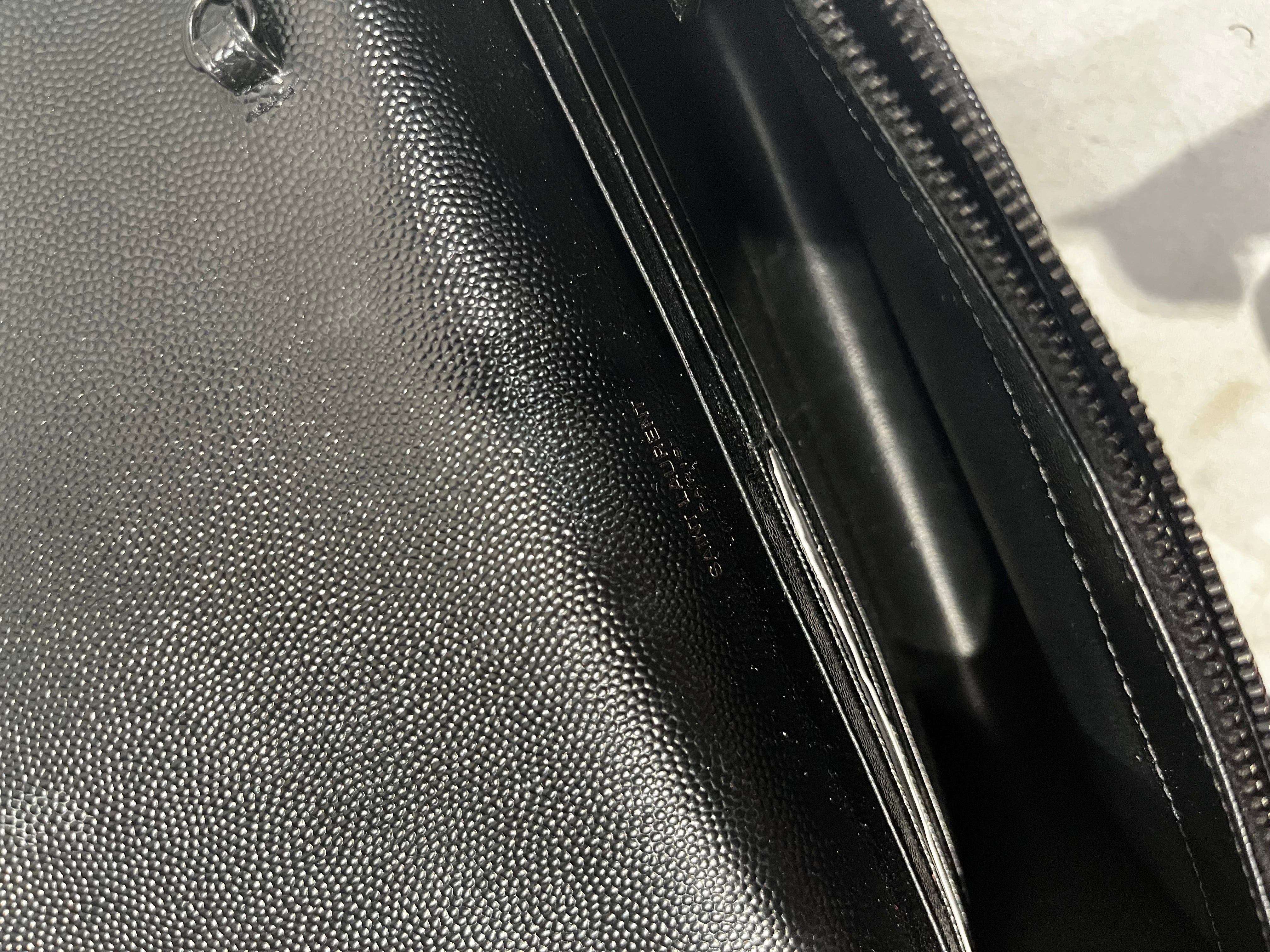 YVES SAINT LAURENT/Bag/Leather/BLK/ view 5