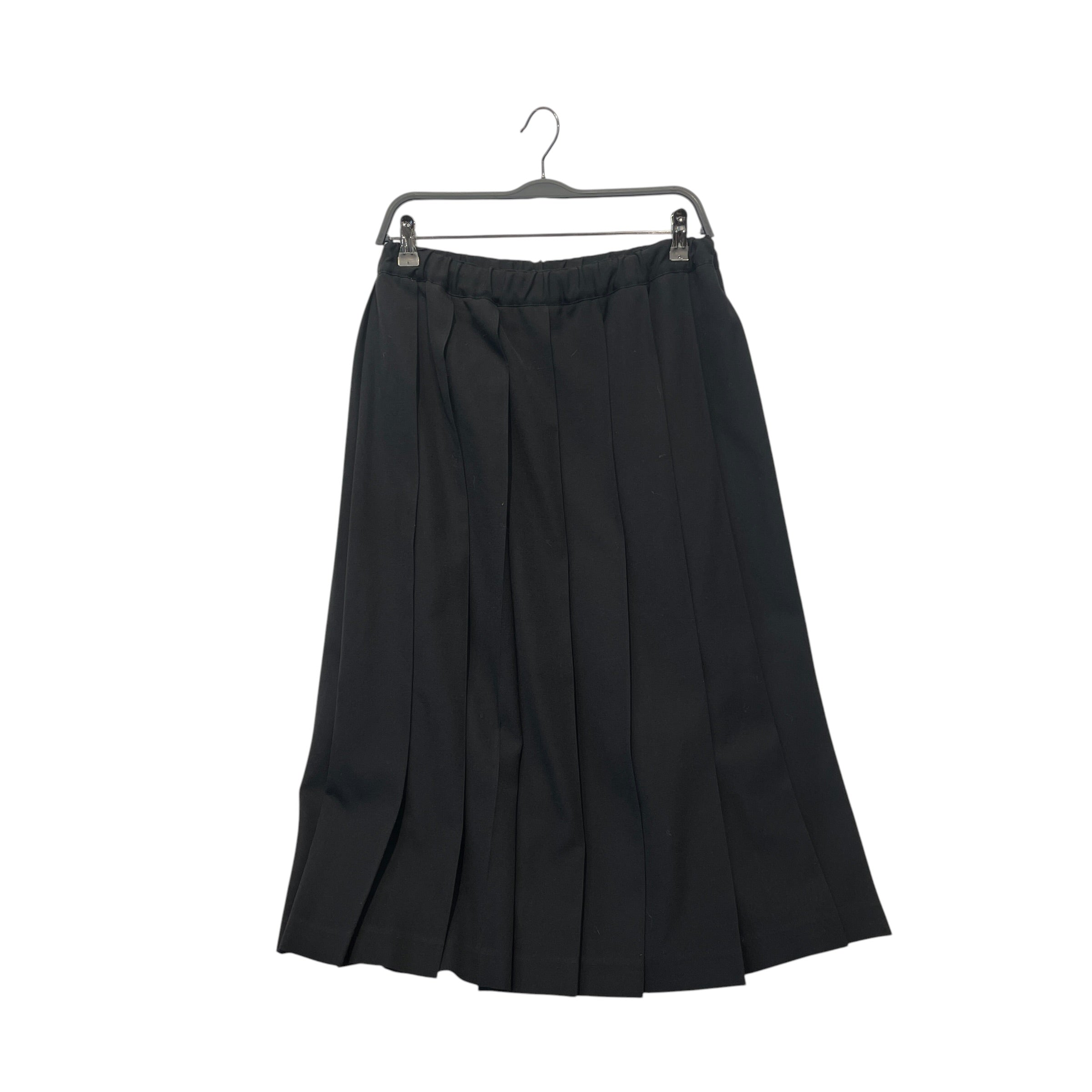 COMME des GARCONS GIRL/Long Skirt/M/Wool/BLK/PLEATED view 3