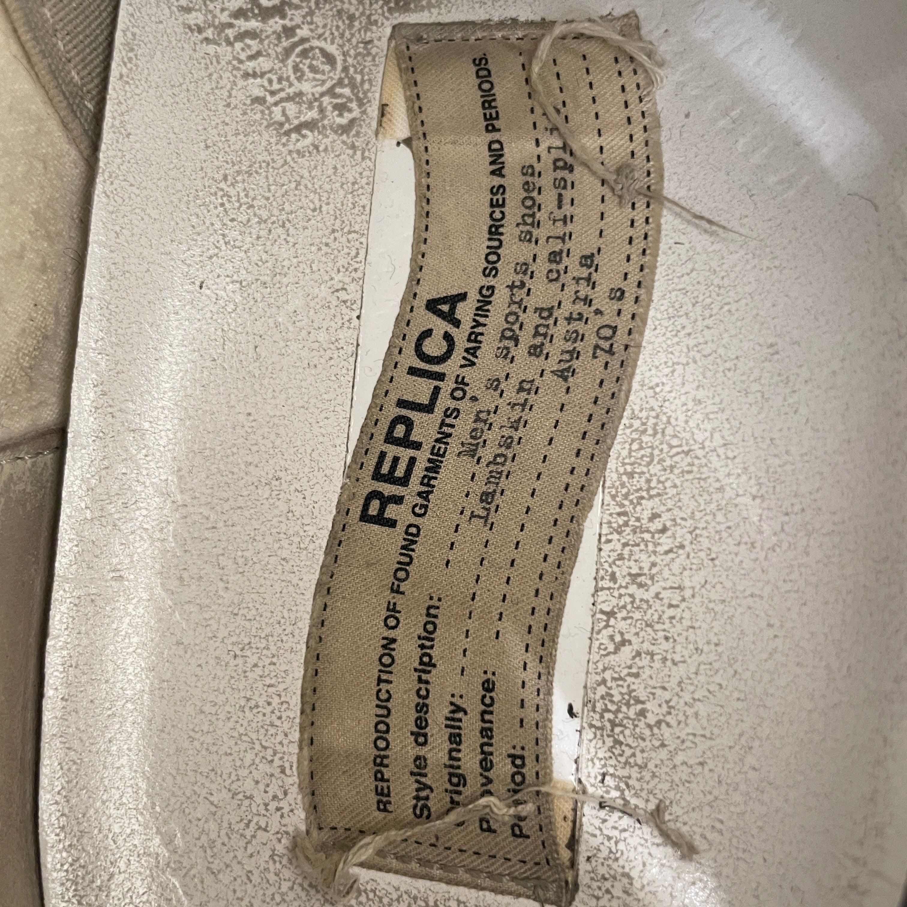 Maison Margiela/Low-Sneakers/EU 45/All Over Print/Leather/GRN/MONEY REPLICA view 4