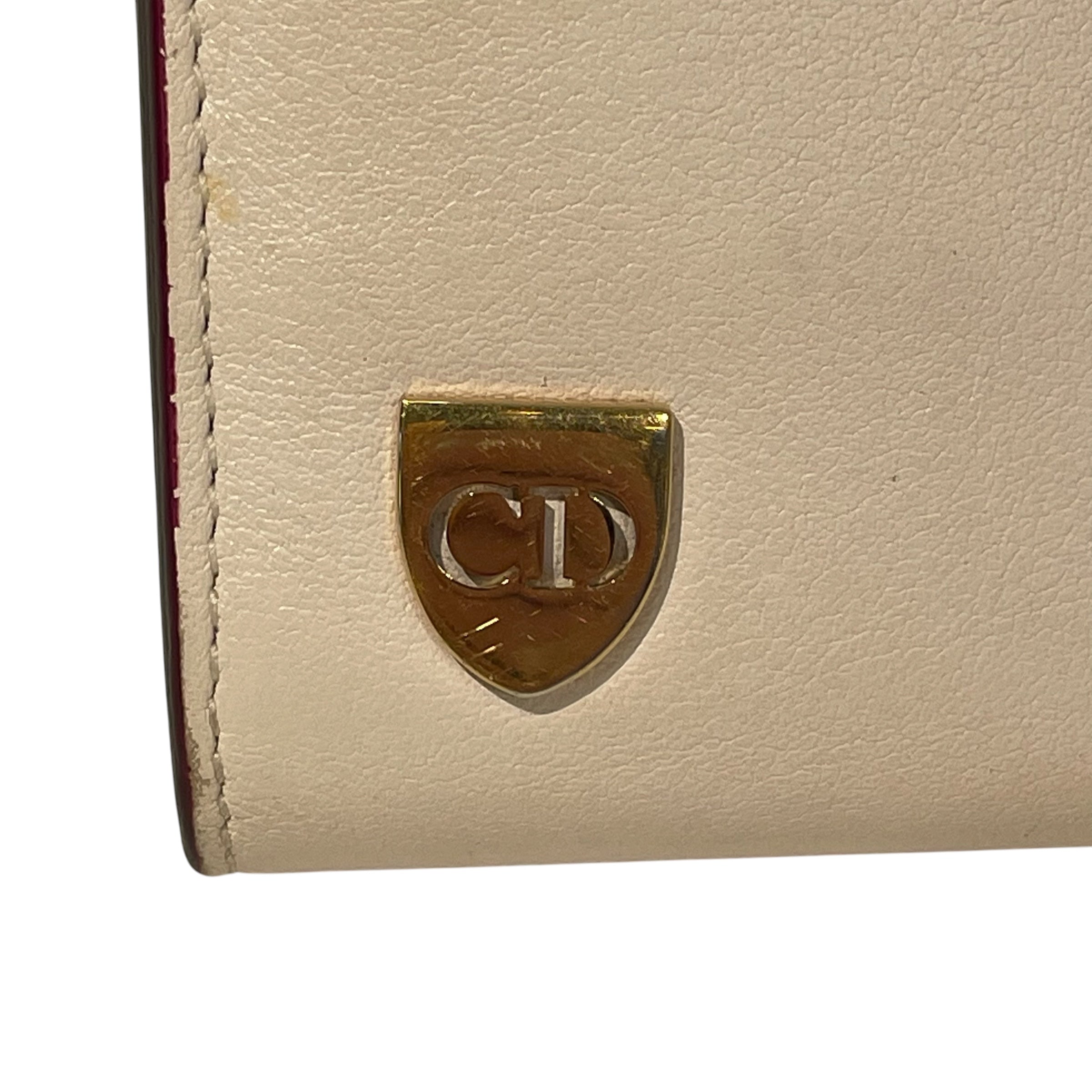 Christian Dior/Wallet/Leather/WHT/L's/6-MA-0156 view 4