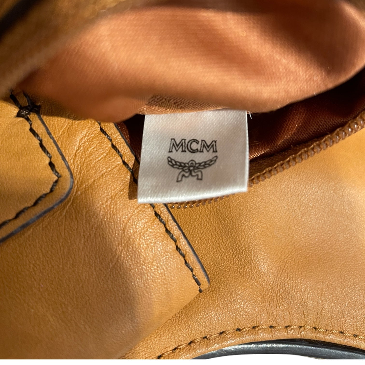 MCM/Hand Bag/Monogram/Leather/BEG/VISETOS HOBO BAG L9851 view 5