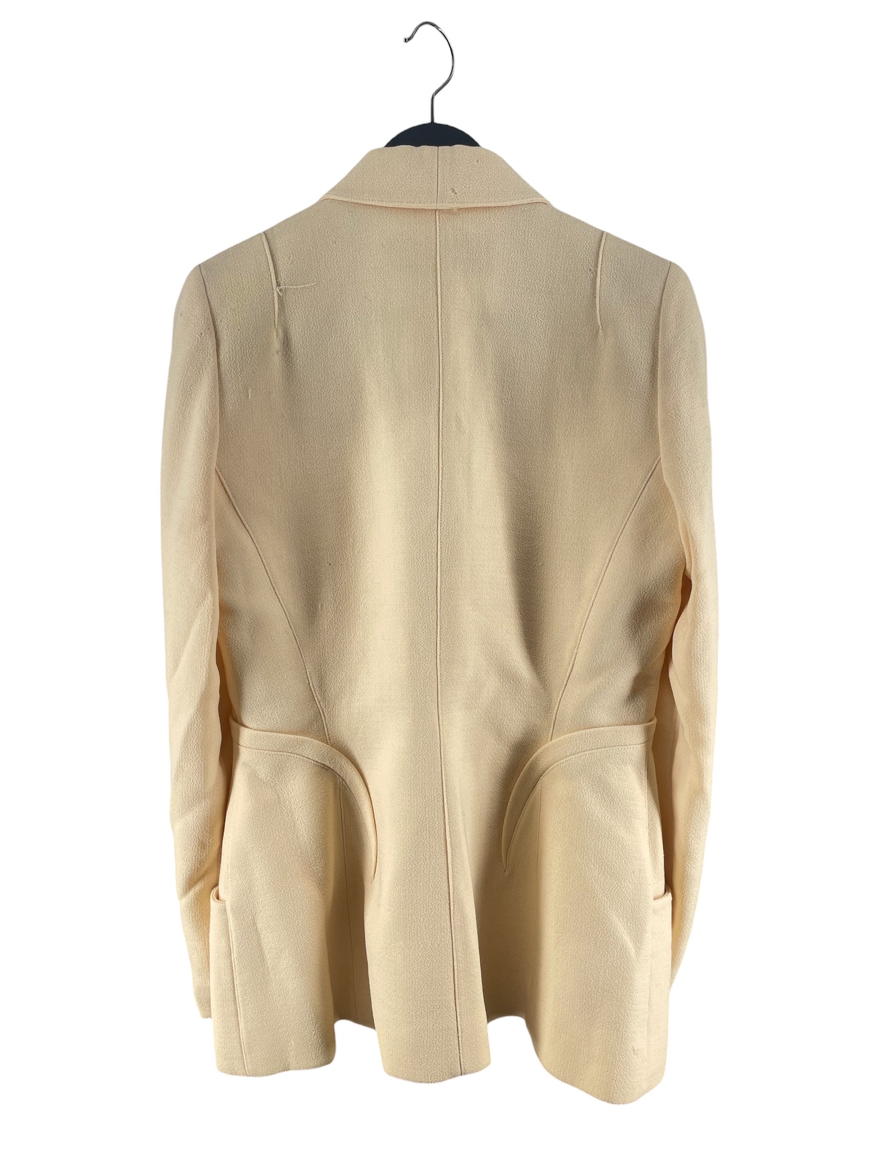 Thierry Mugler/Tailored Jkt/42/Wool/CRM/ view 2
