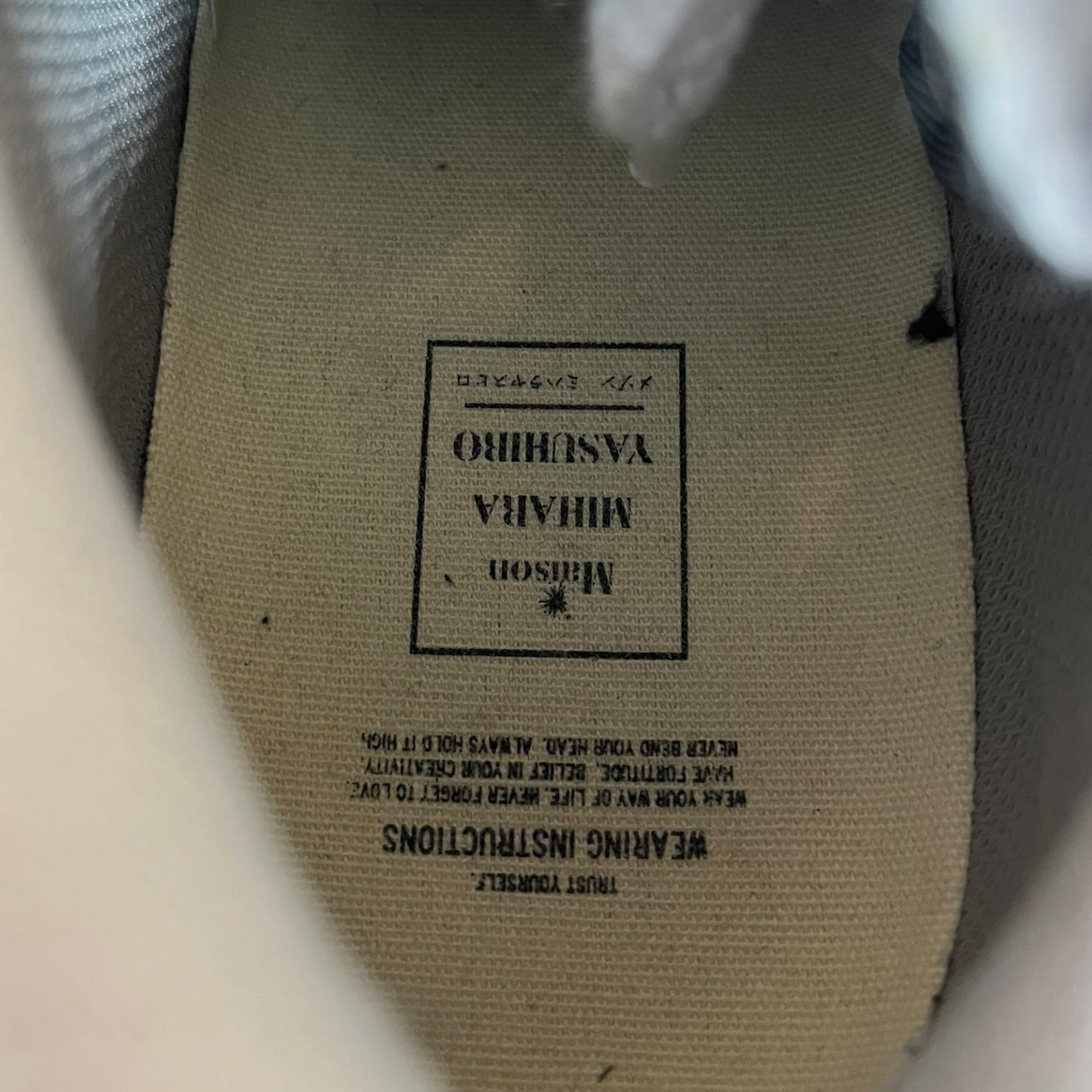 MIHARA YASUHIRO/Hi-Sneakers/US 11/Leather/GRY/MMY WAYNE view 3
