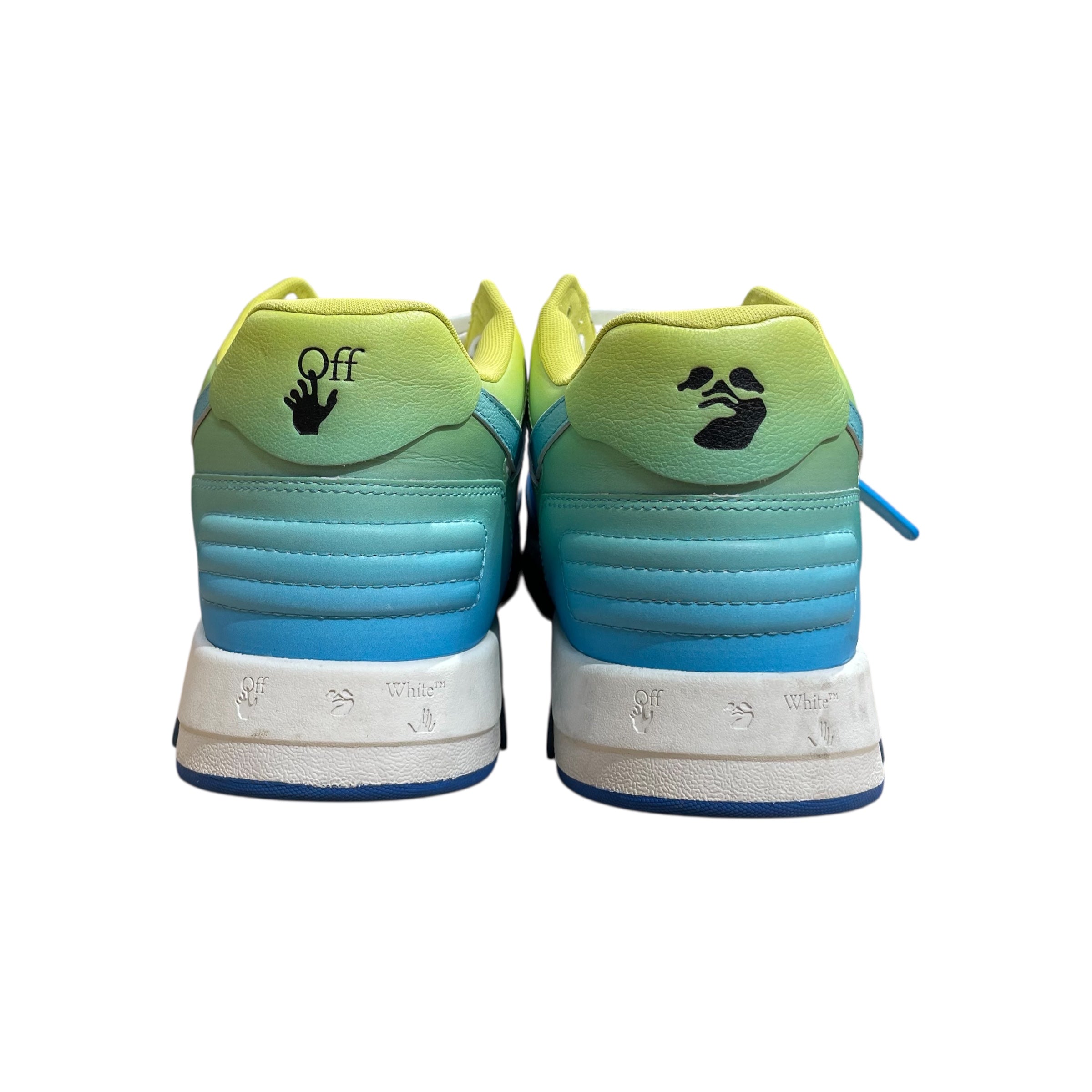 OFF-WHITE/Low-Sneakers/US 12.5/BLU/OFFVA GREEN/BLUE TIE DYE view 4