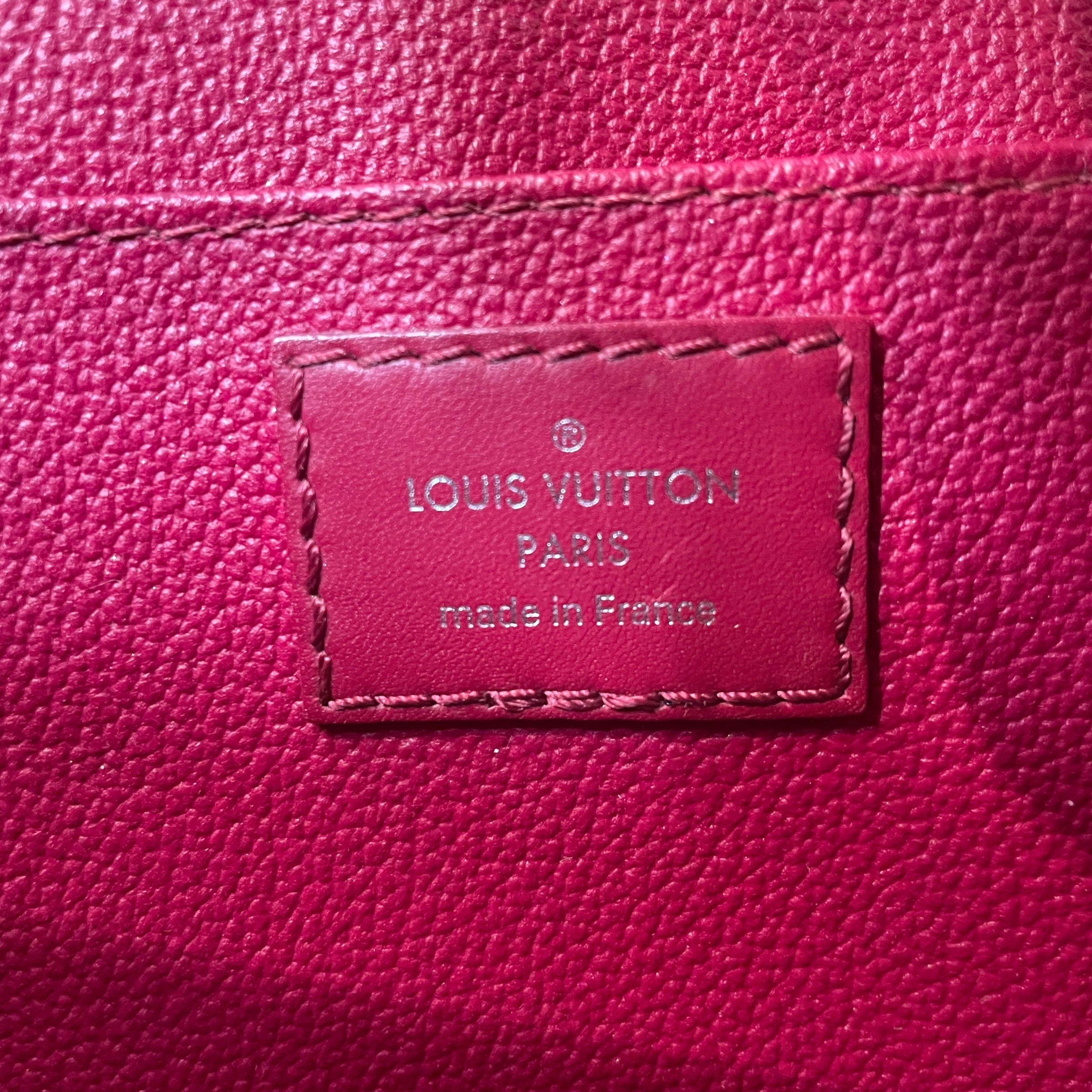 LOUIS VUITTON/Pouch/Leather/RED/TA2148 RED EPI LEATHER POUCH view 7