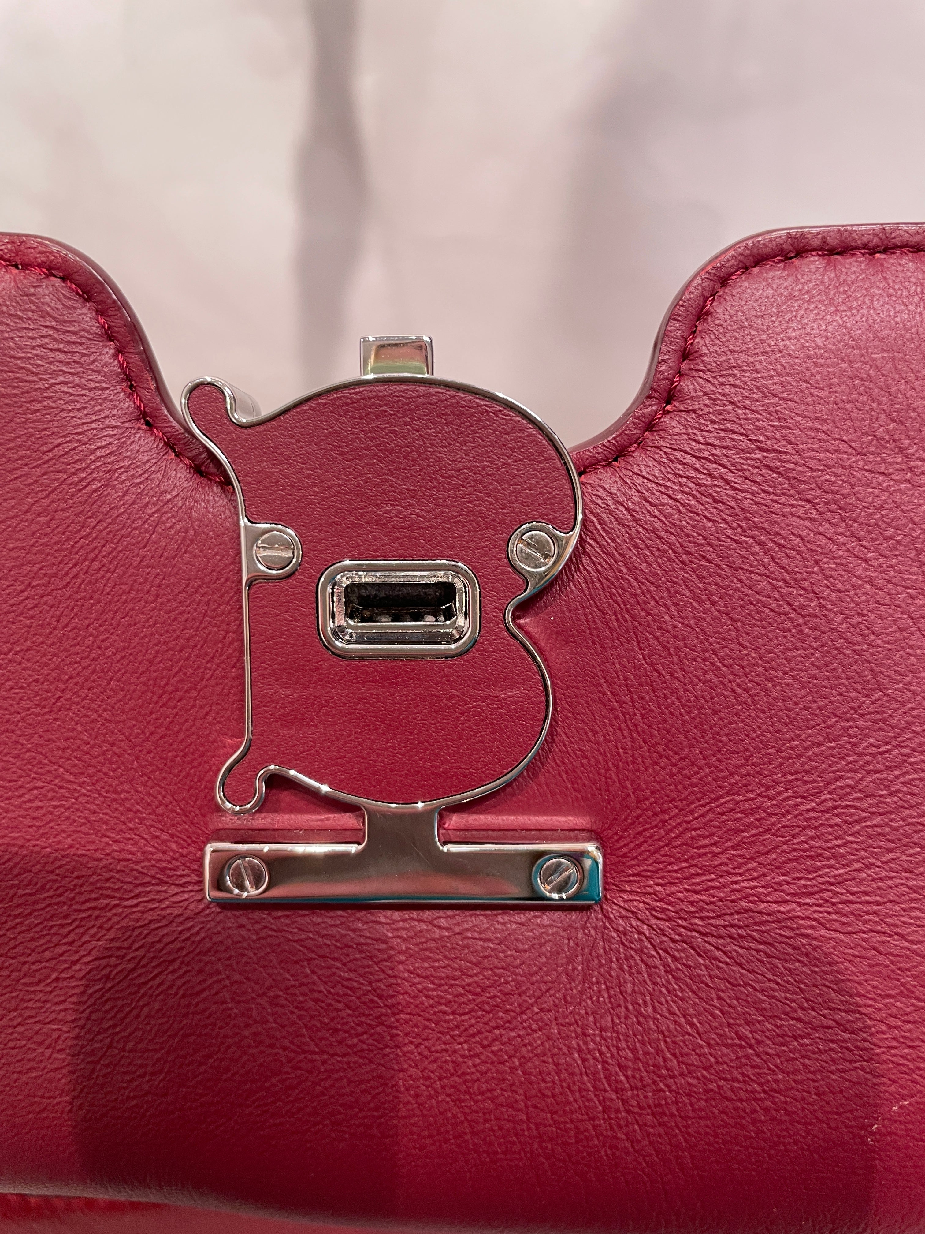 BURBERRY/Cross Body Bag/Leather/RED/TB ALICE SATCHEL view 7