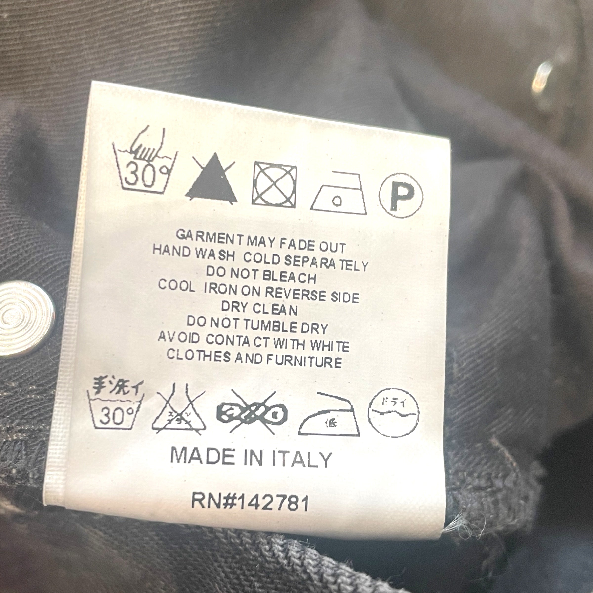 AIME LEON DORE/Straight Pants/32/Denim/BLK/ view 3