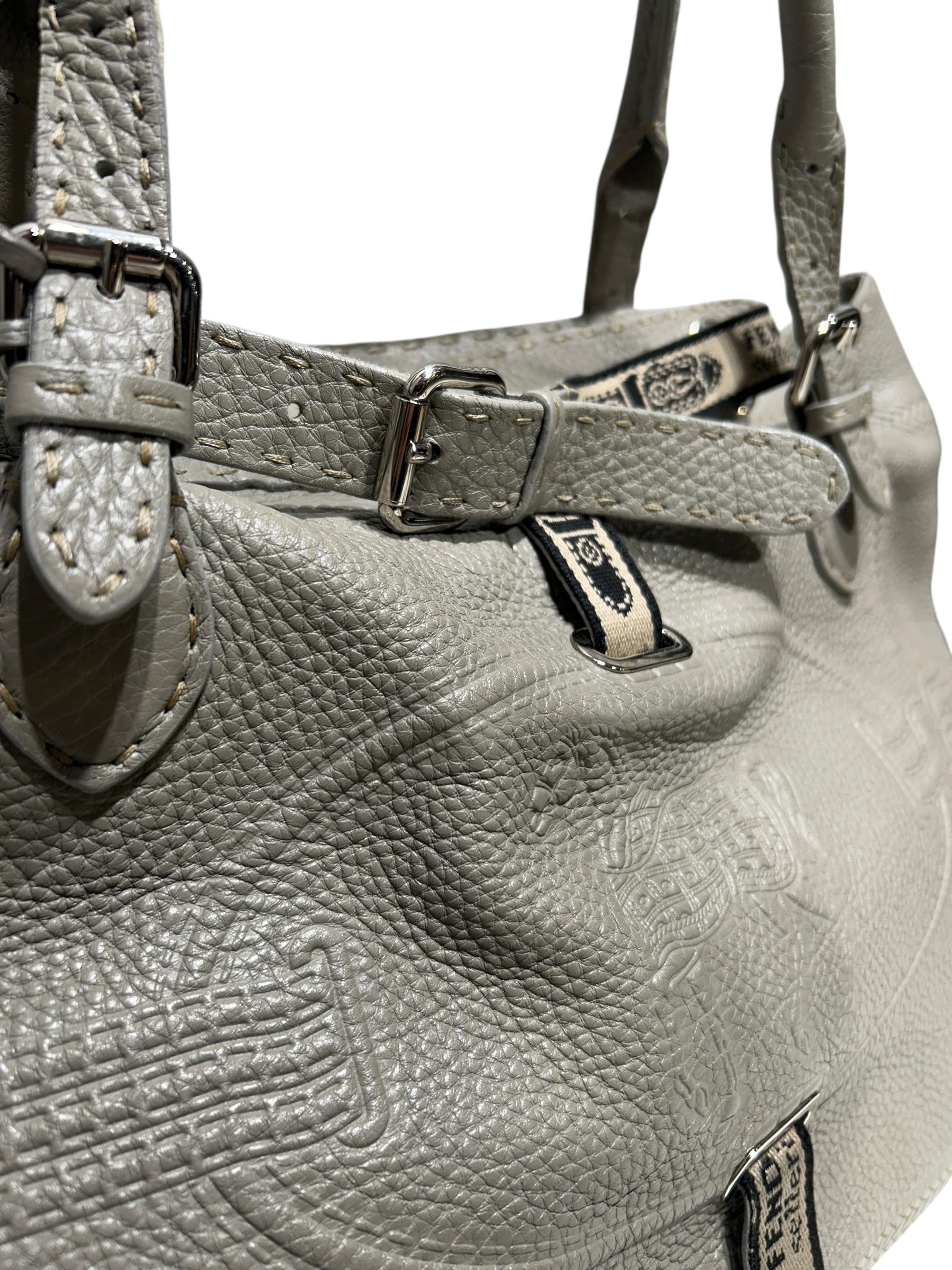 FENDI/Bag/Leather/GRY/GRAY LARGE PURSE view 3