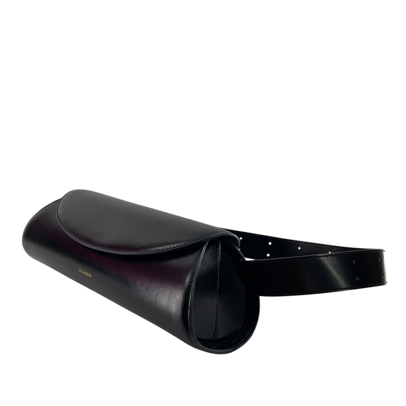 JIL SANDER/Hand Bag/Leather/BLK/CANOLO