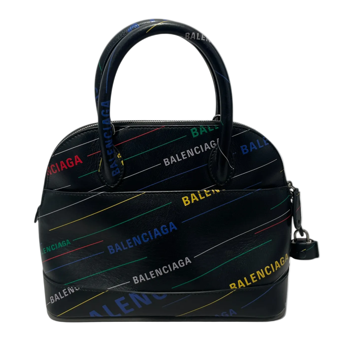 BALENCIAGA/Tote Bag/Leather/BLK/ view 2