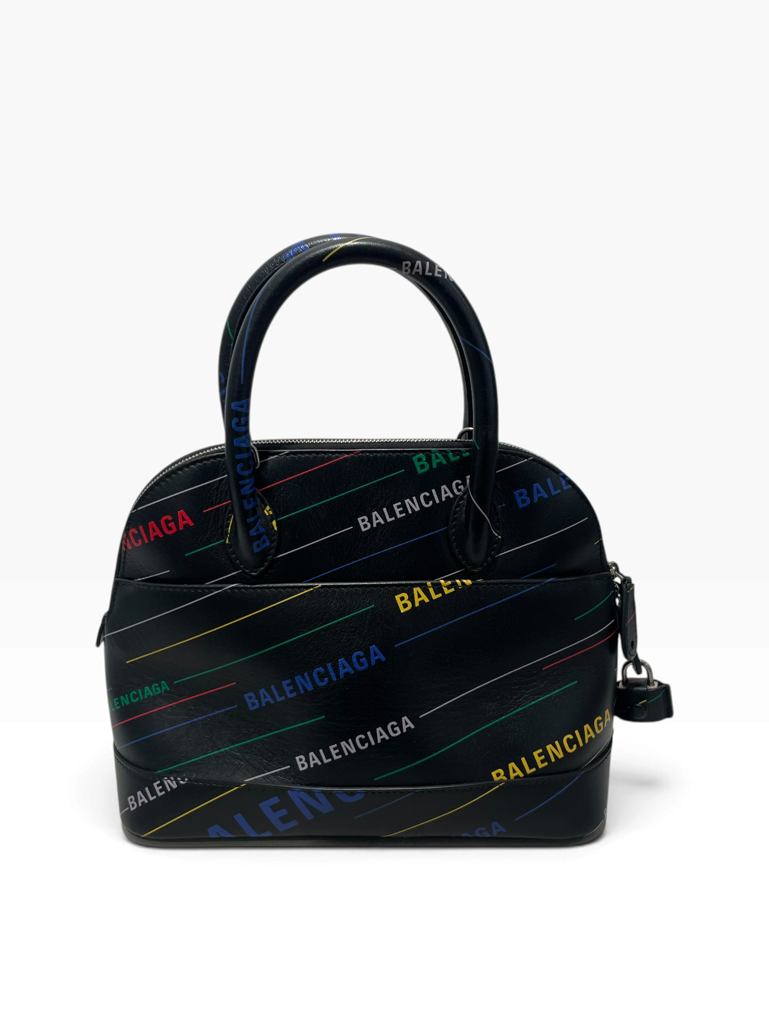 BALENCIAGA/Tote Bag/Leather/BLK/ view 2