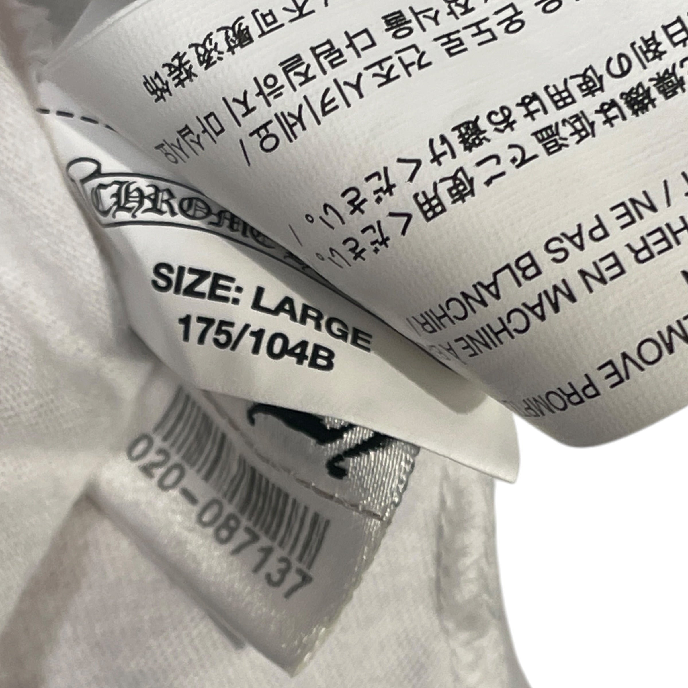 CHROME HEARTS/LS T-Shirt/L/Cotton/WHT/FOTI GRAPHIC view 6