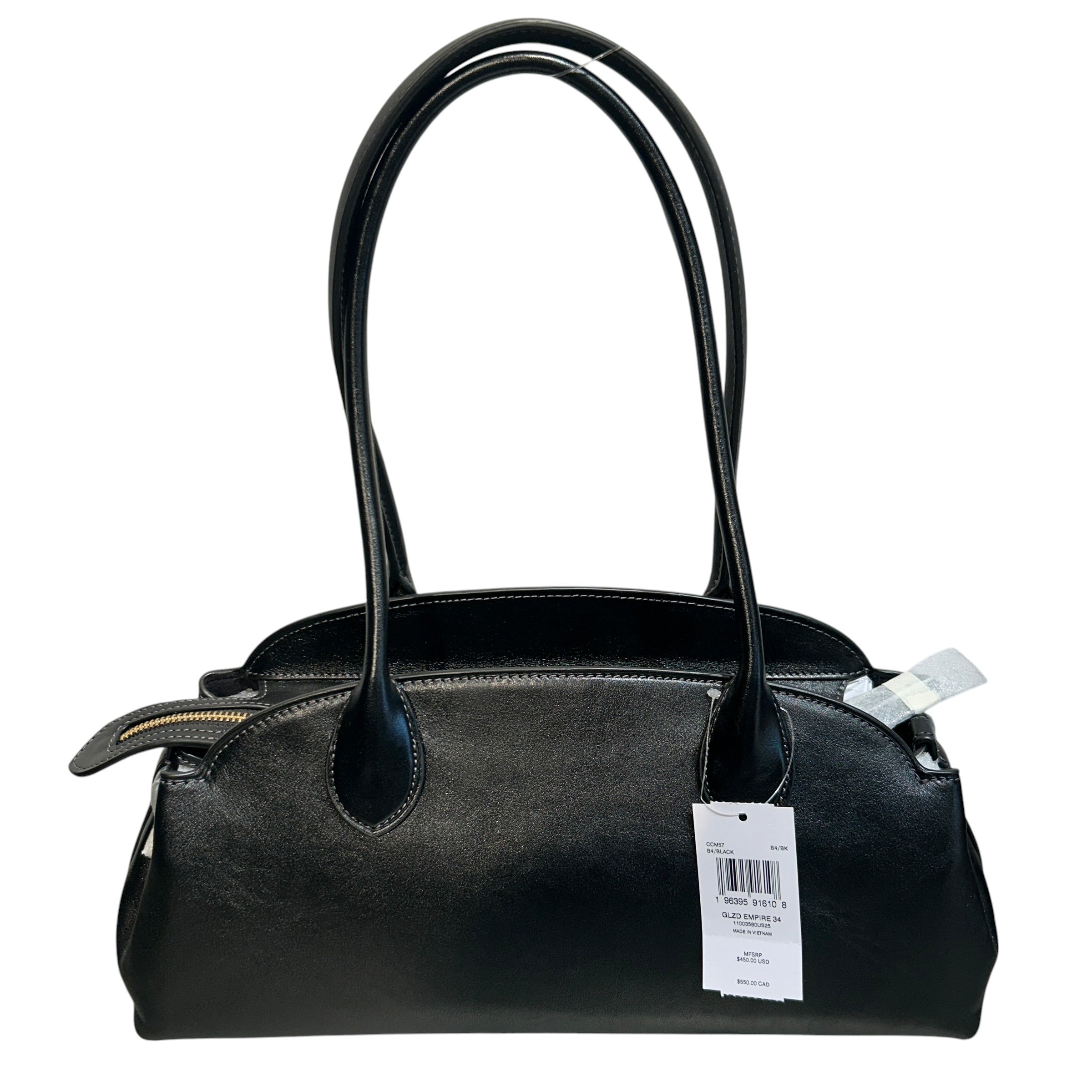 COACH/Hand Bag/Leather/BLK/CARRYALL 37 view 2