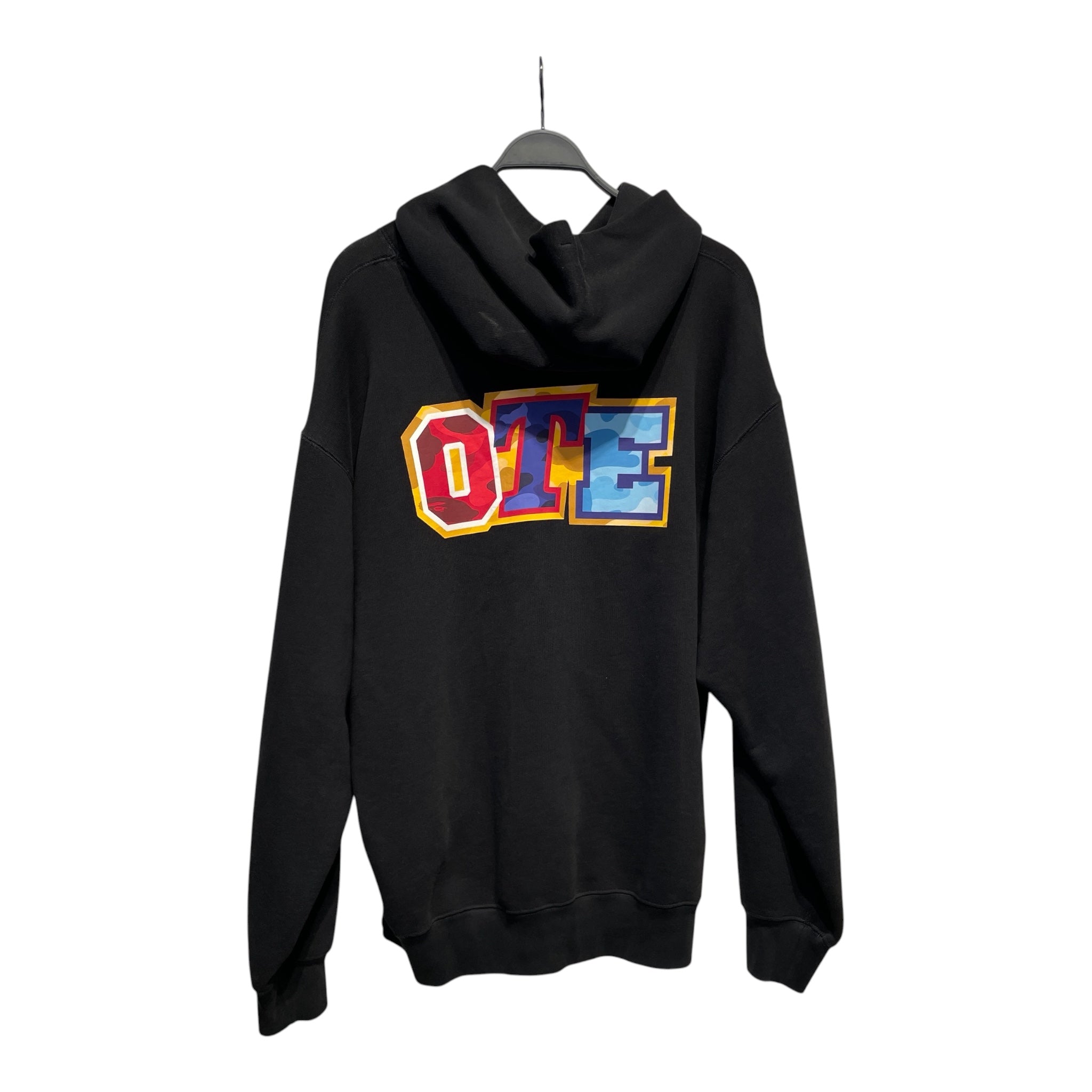 A BATHING APE/Hoodie/XL/Cotton/BLK/ape blu/red view 2