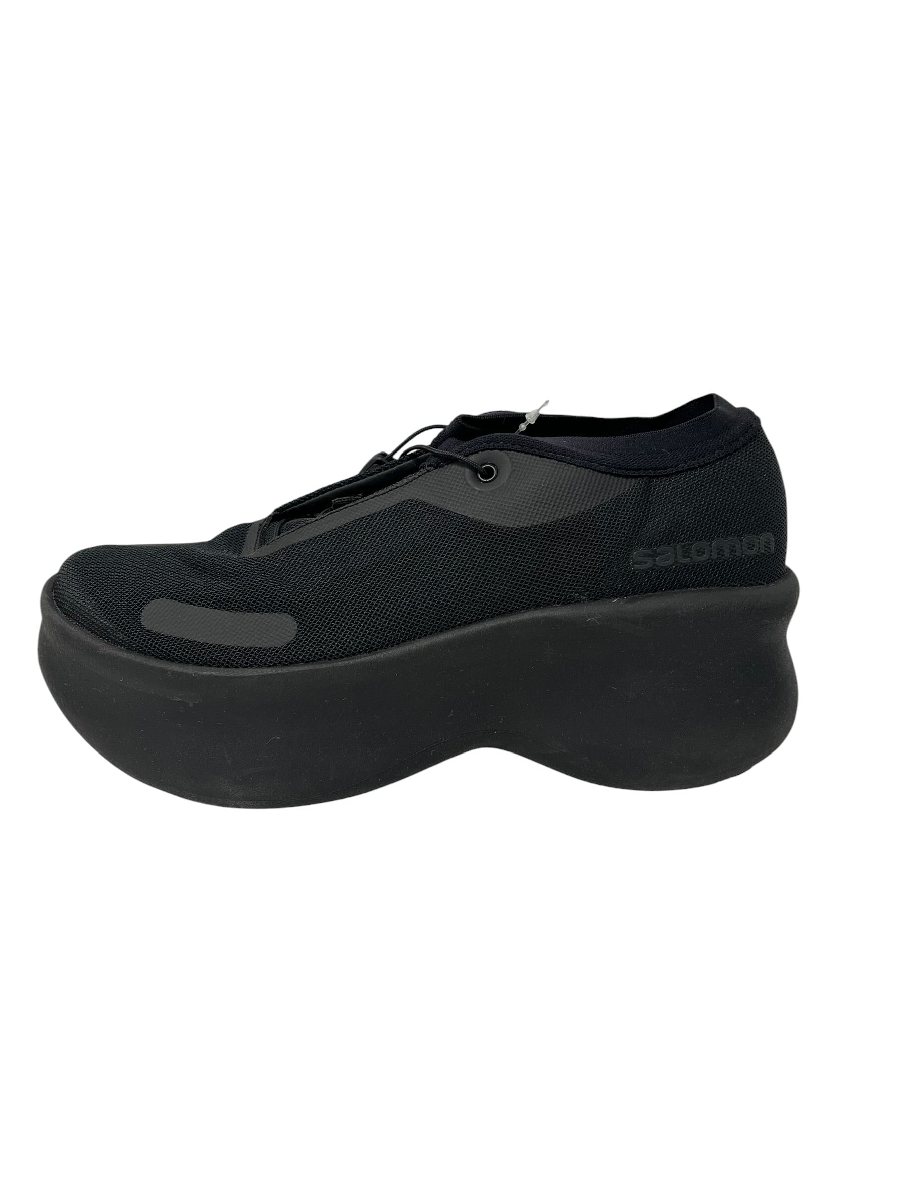 COMME des GARCONS/salomon/Low-Sneakers/US 7/BLK/SYNCH LACE HIGH SOLE 7 view 4