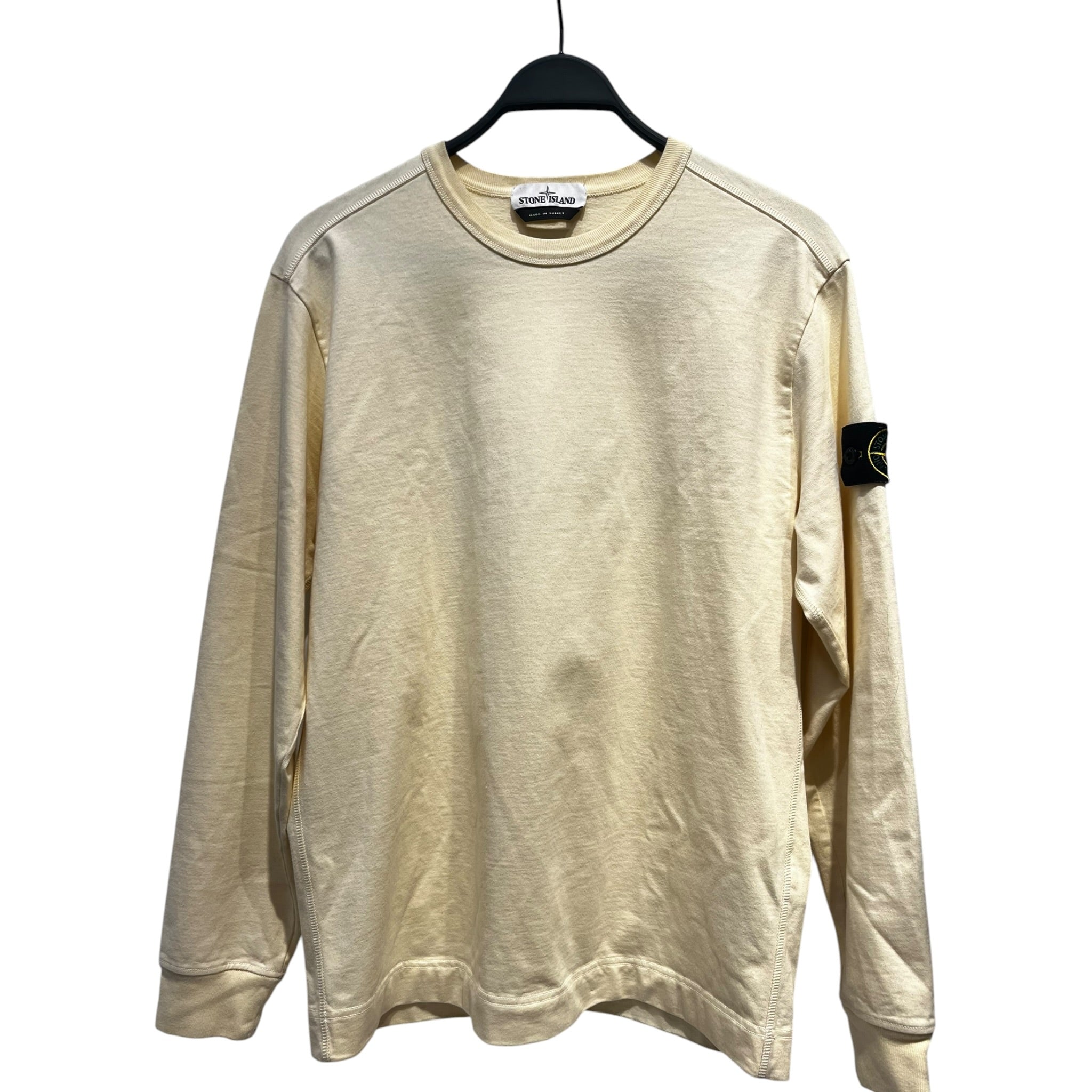 STONE ISLAND/Sweatshirt/M/Cotton/IVR/ view 1