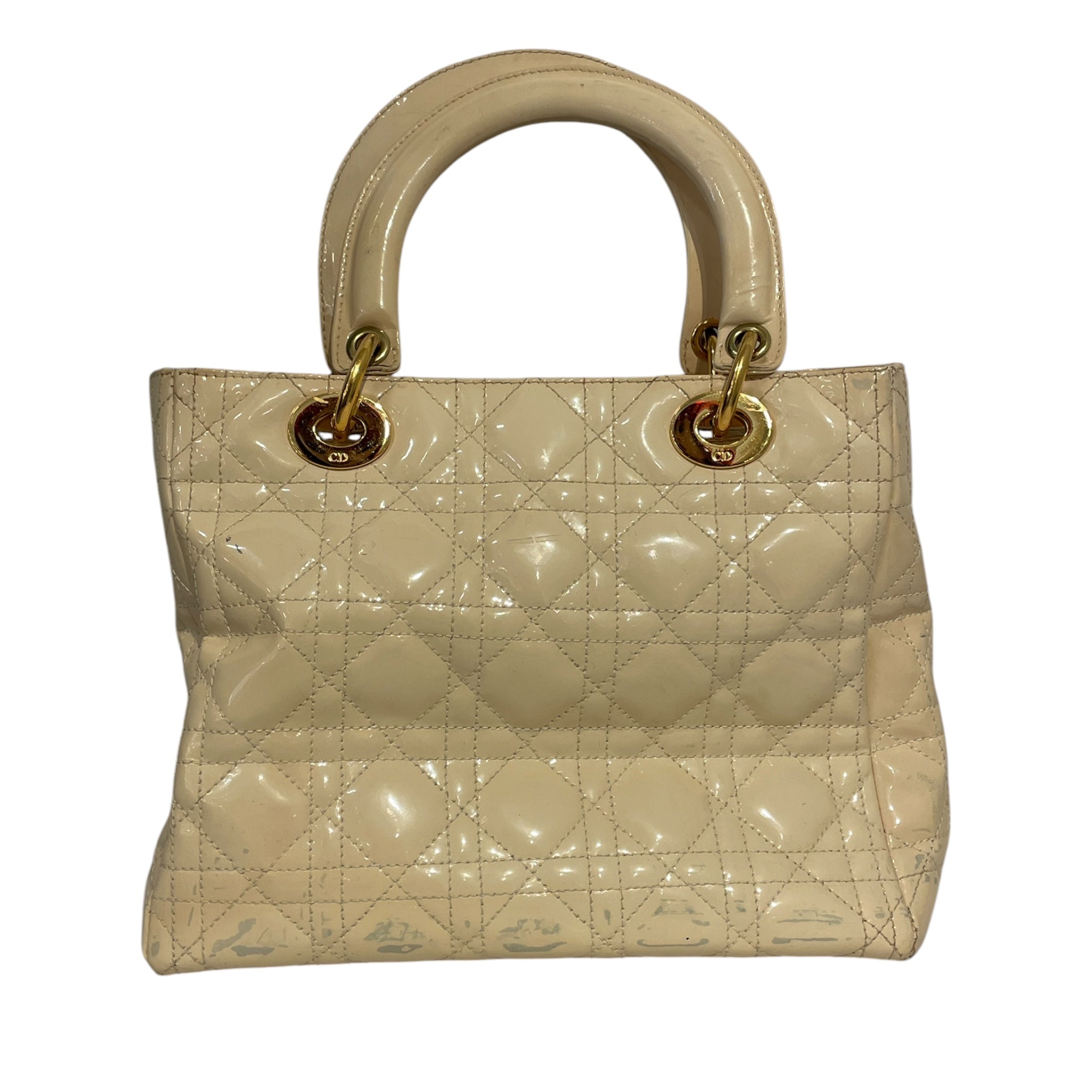 Christian Dior/Bag/CRM/PATENT LADY DIOR TOTE view 2