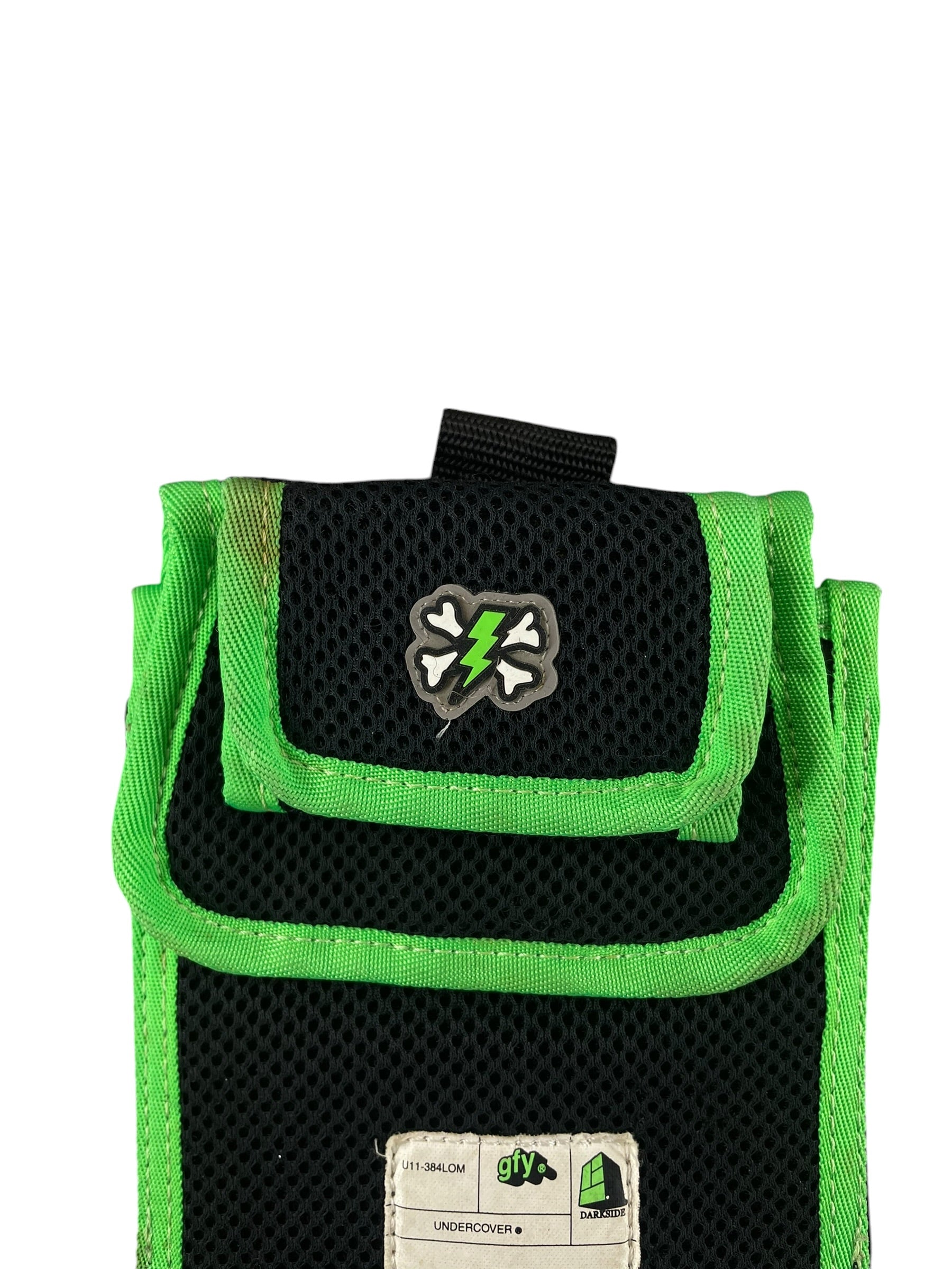 UNDERCOVER/Pouch/OS/BLK/SS01 DARKSIDE GREEN POUCH view 4