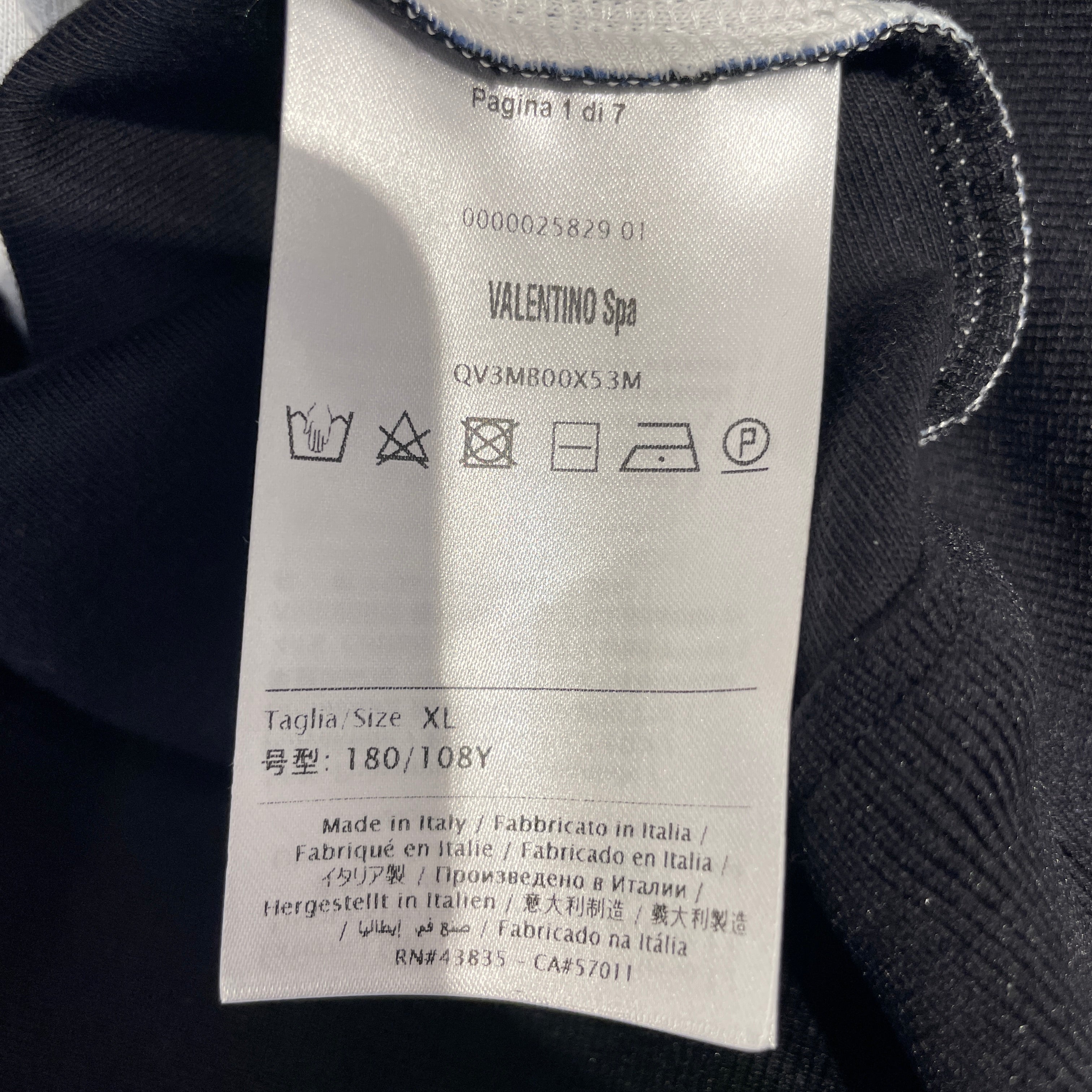 VALENTINO/Jacket/XL/BLU/Camouflage/ view 3