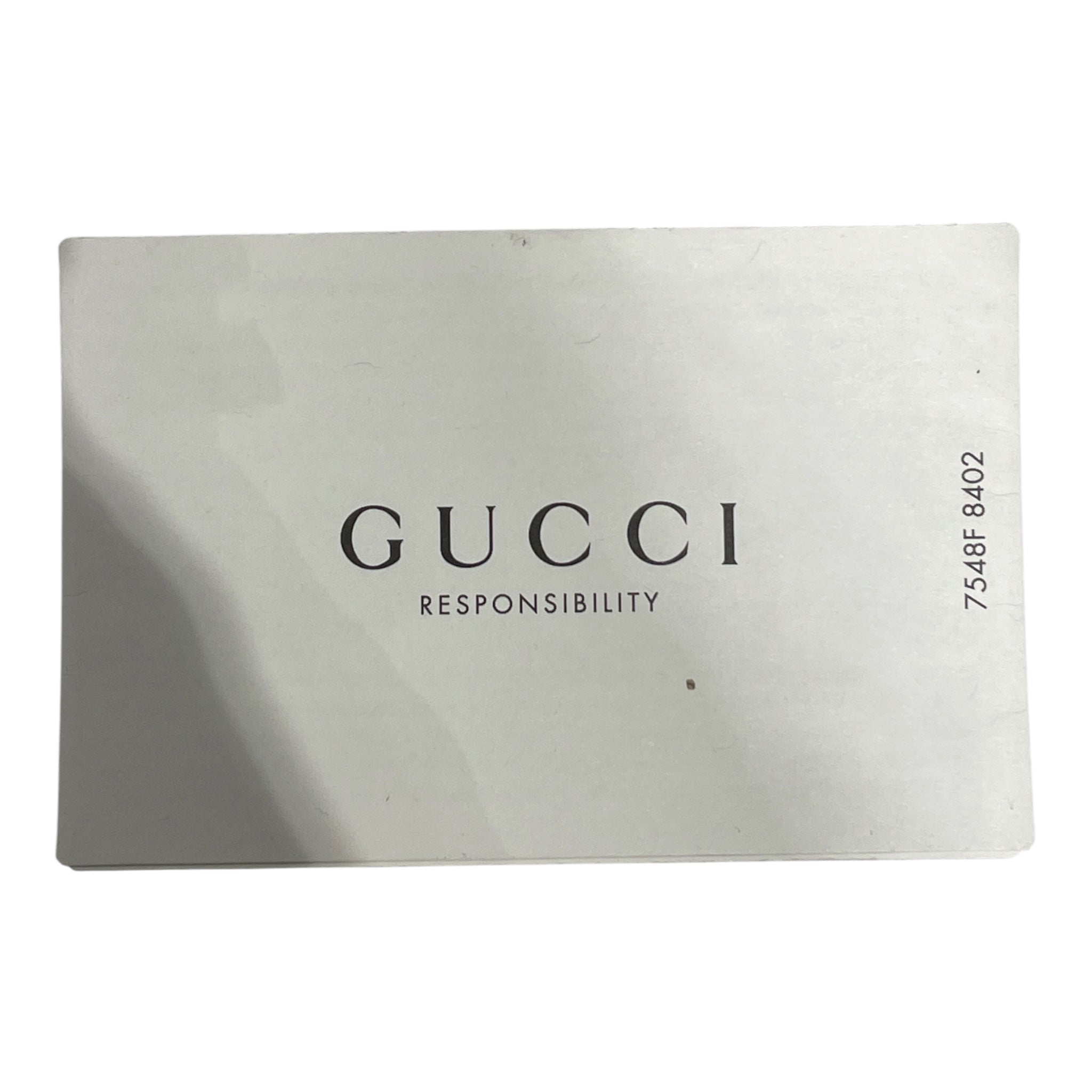 GUCCI/Cross Body Bag/Leather/BLK/soho flap view 4