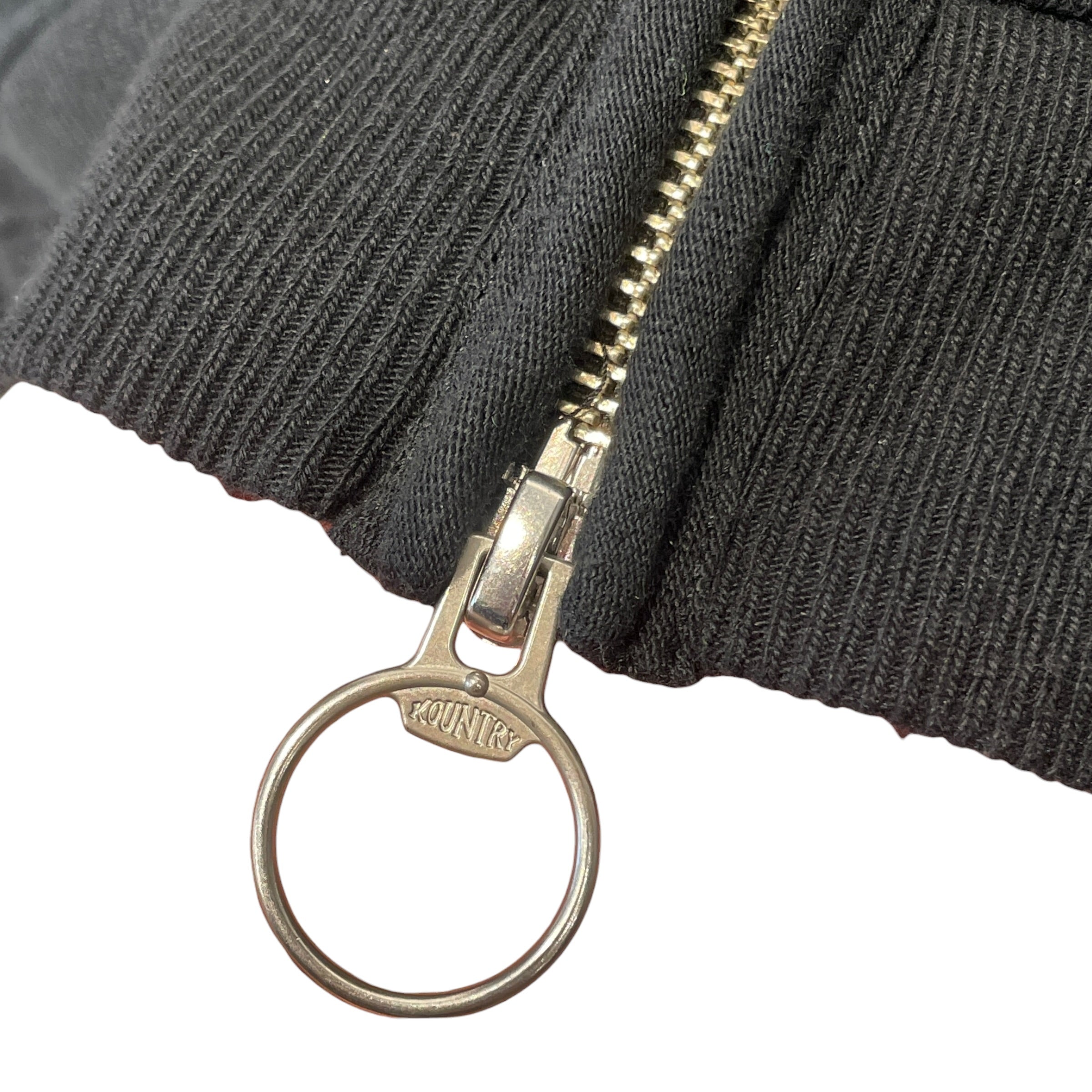 KAPITAL/Zip Up Hoodie/3/Cotton/BLK/SLEEVE GRAPHIC view 3