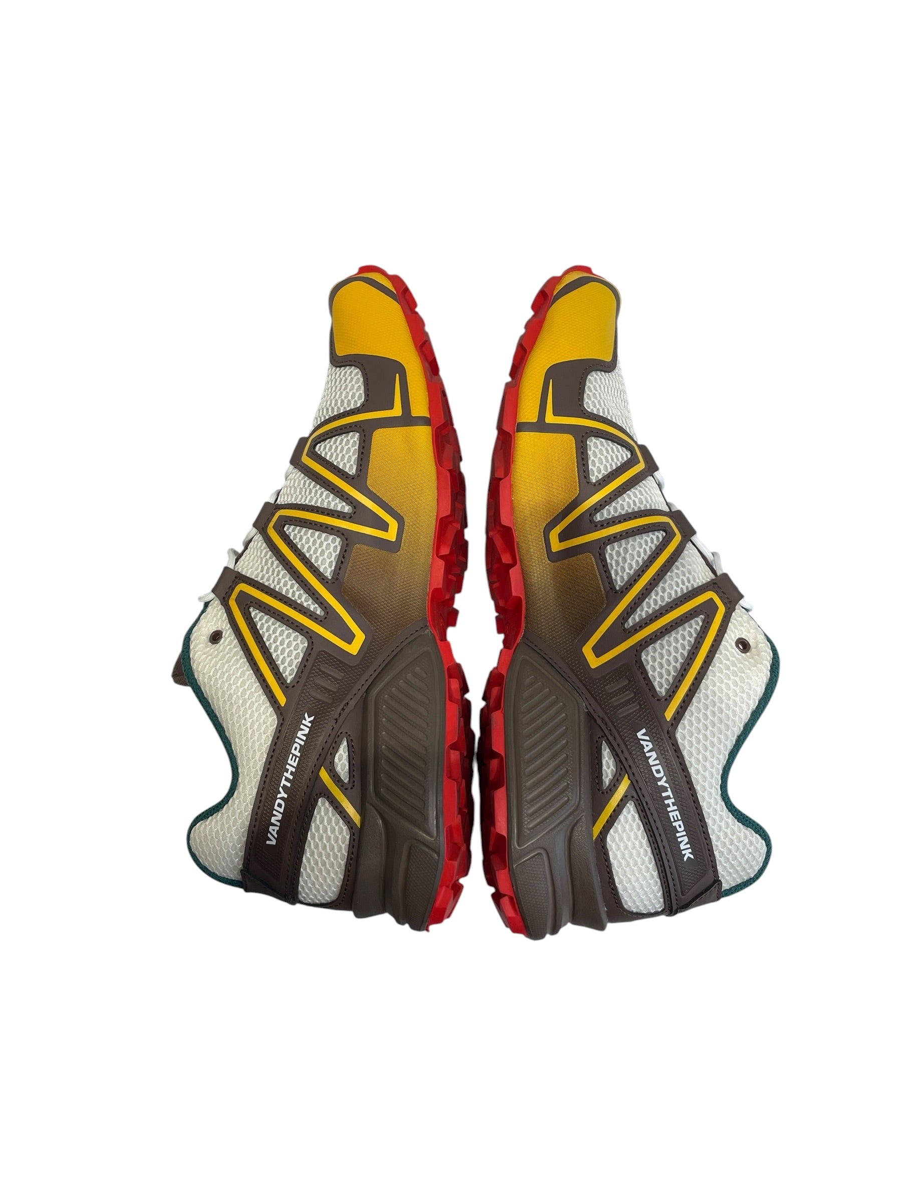 salomon/Low-Sneakers/US 13/Leather/YEL/SALOMON X VANDYTHEPINK SPDCRSS view 6