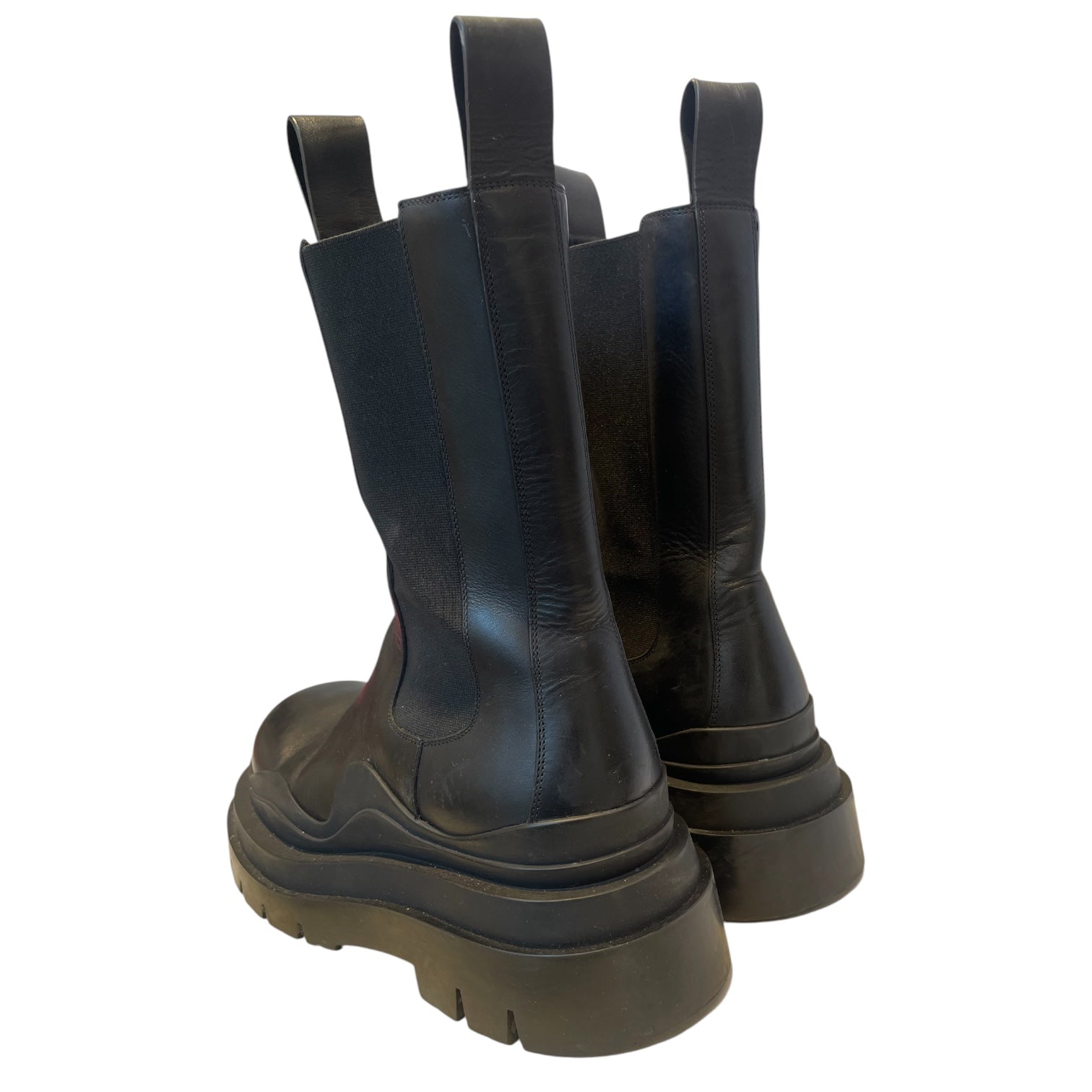 BOTTEGA VENETA/Boots/EU 42/Leather/BLK/ view 2