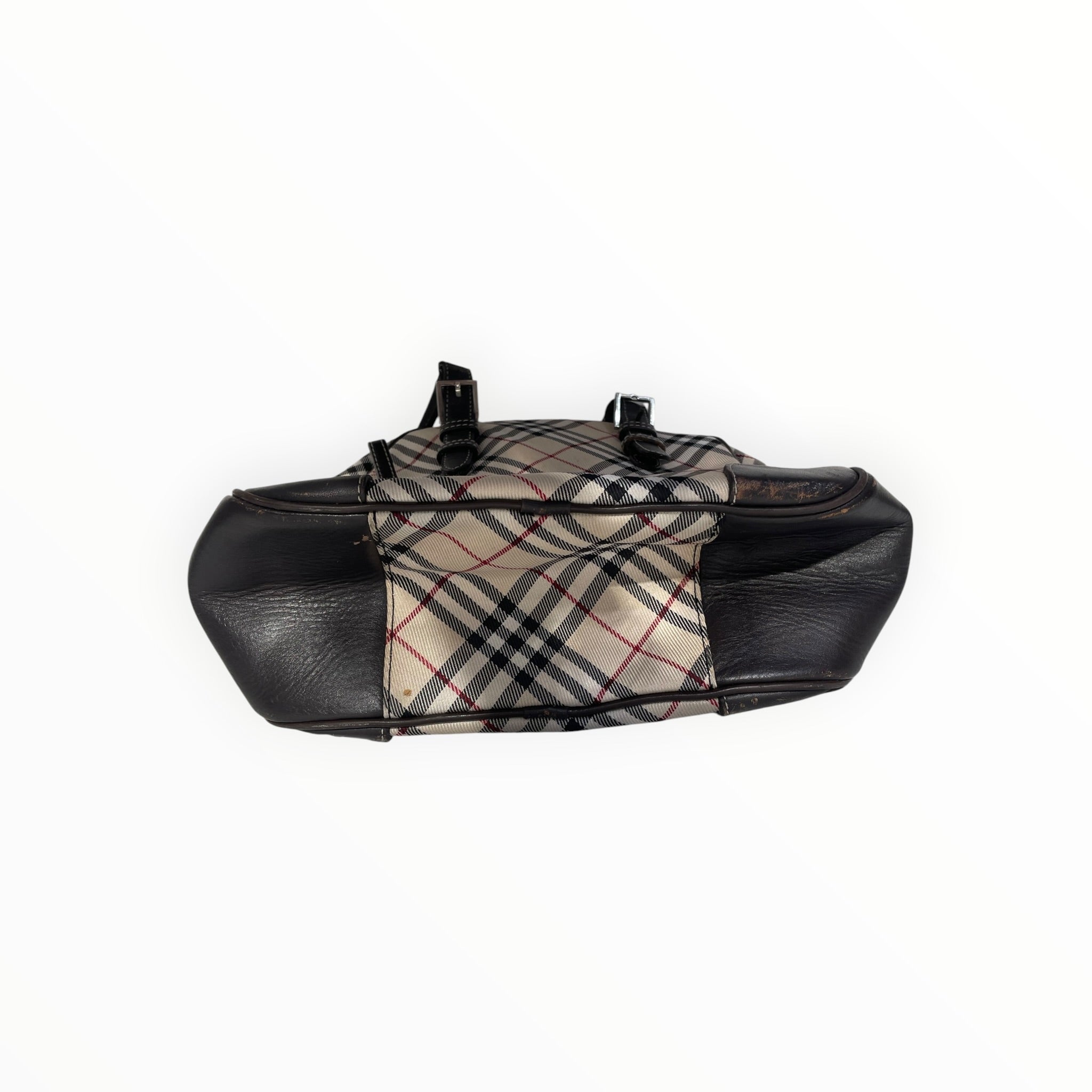BURBERRY LONDON/Hand Bag/Plaid/Cotton/CRM/ view 6