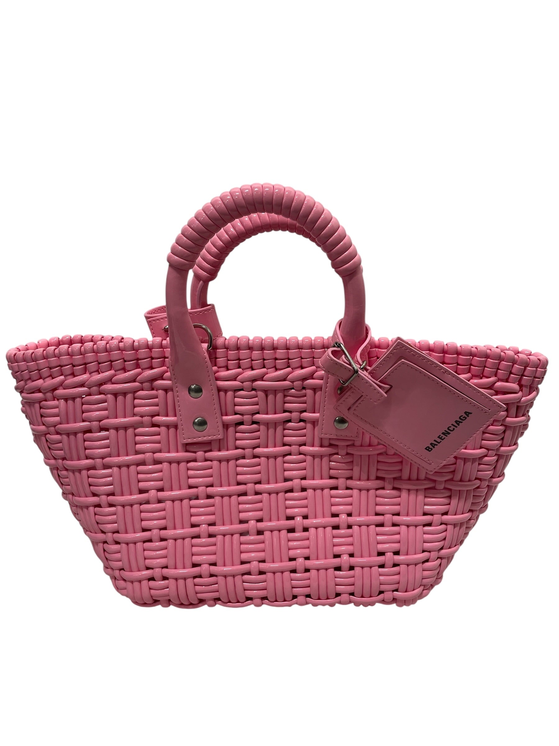 BALENCIAGA/Bag/PNK/BISTRO BASKET W/STRAP view 1