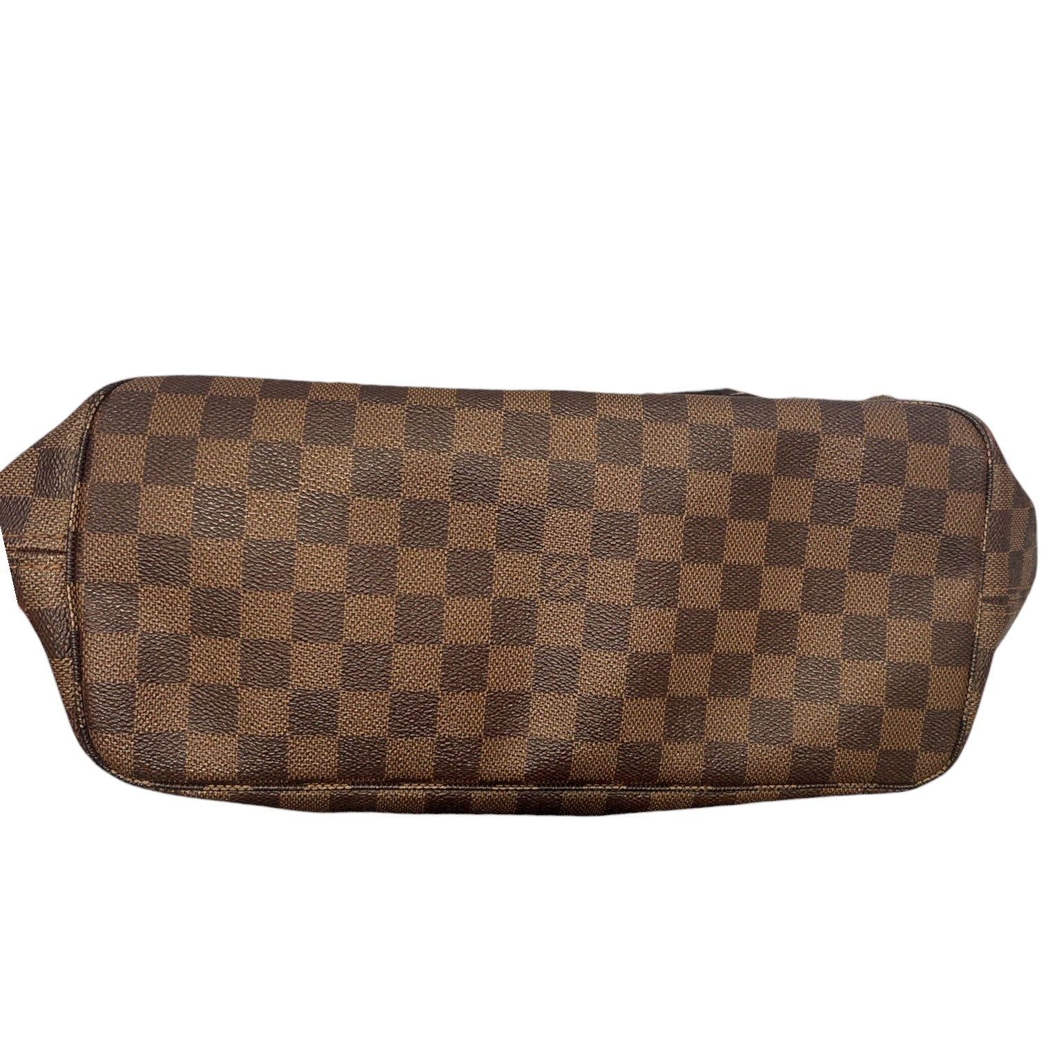 LOUIS VUITTON/Hand Bag/Monogram/Leather/BRW/RED STRIPED INTERIOR view 4