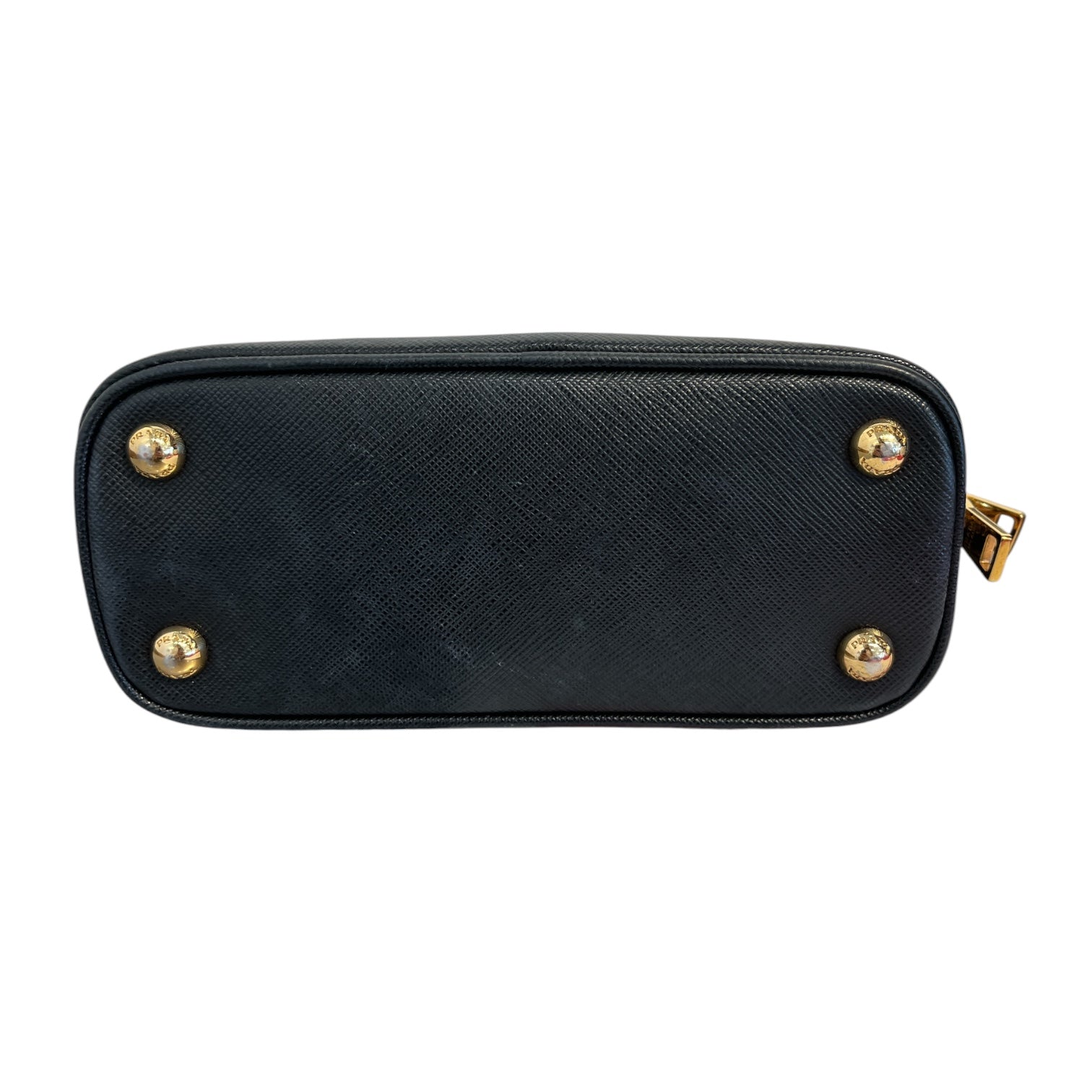 PRADA/Hand Bag/Leather/BLK/mini promenade view 3