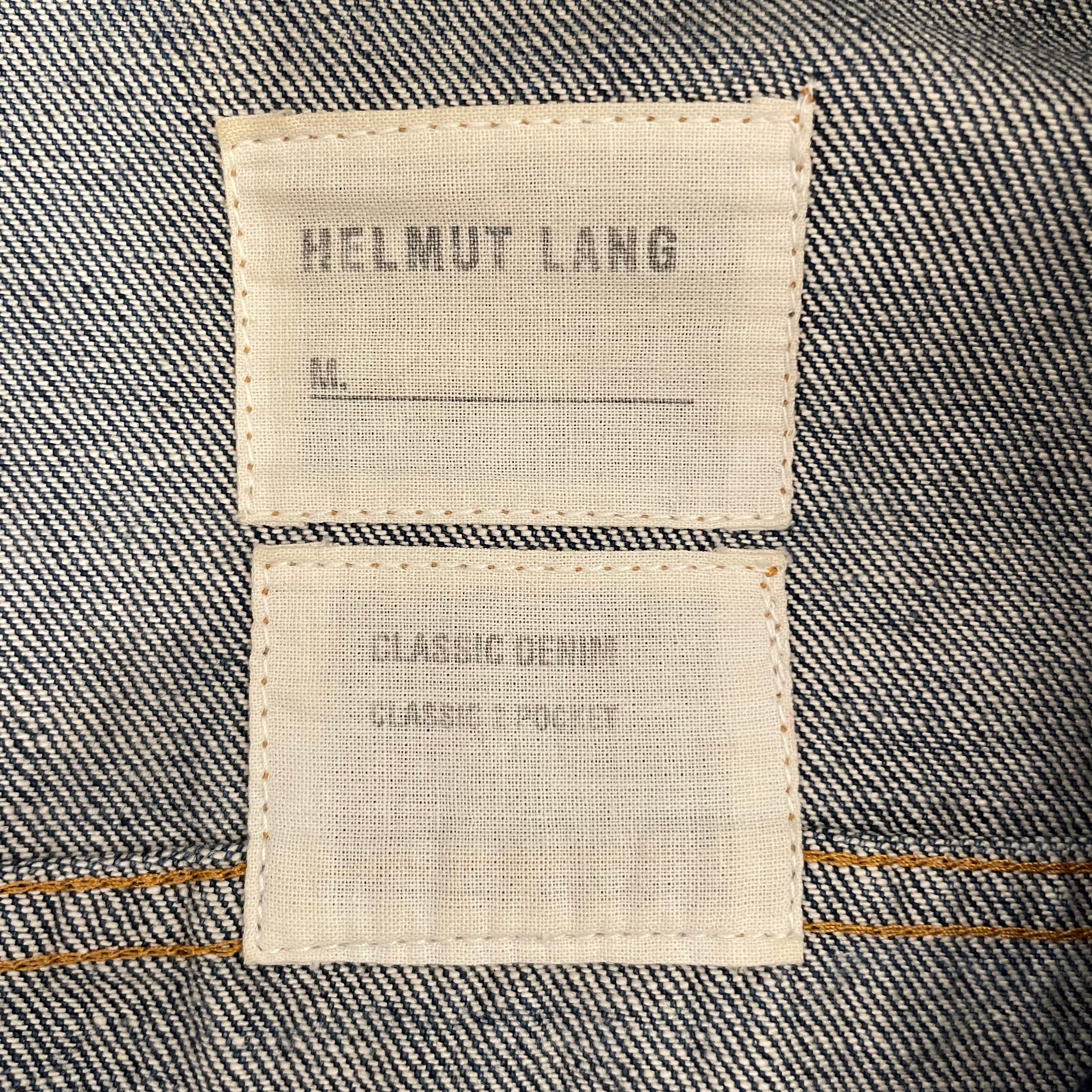 Helmut Lang/Denim Jkt/50/Cotton/BLU/ view 3