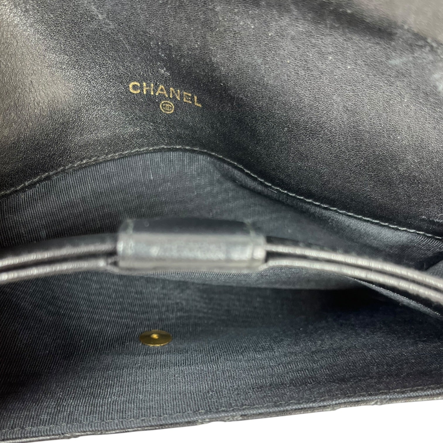 CHANEL/Long Wallet/Leather/BLK/MINI CC WALLET view 5