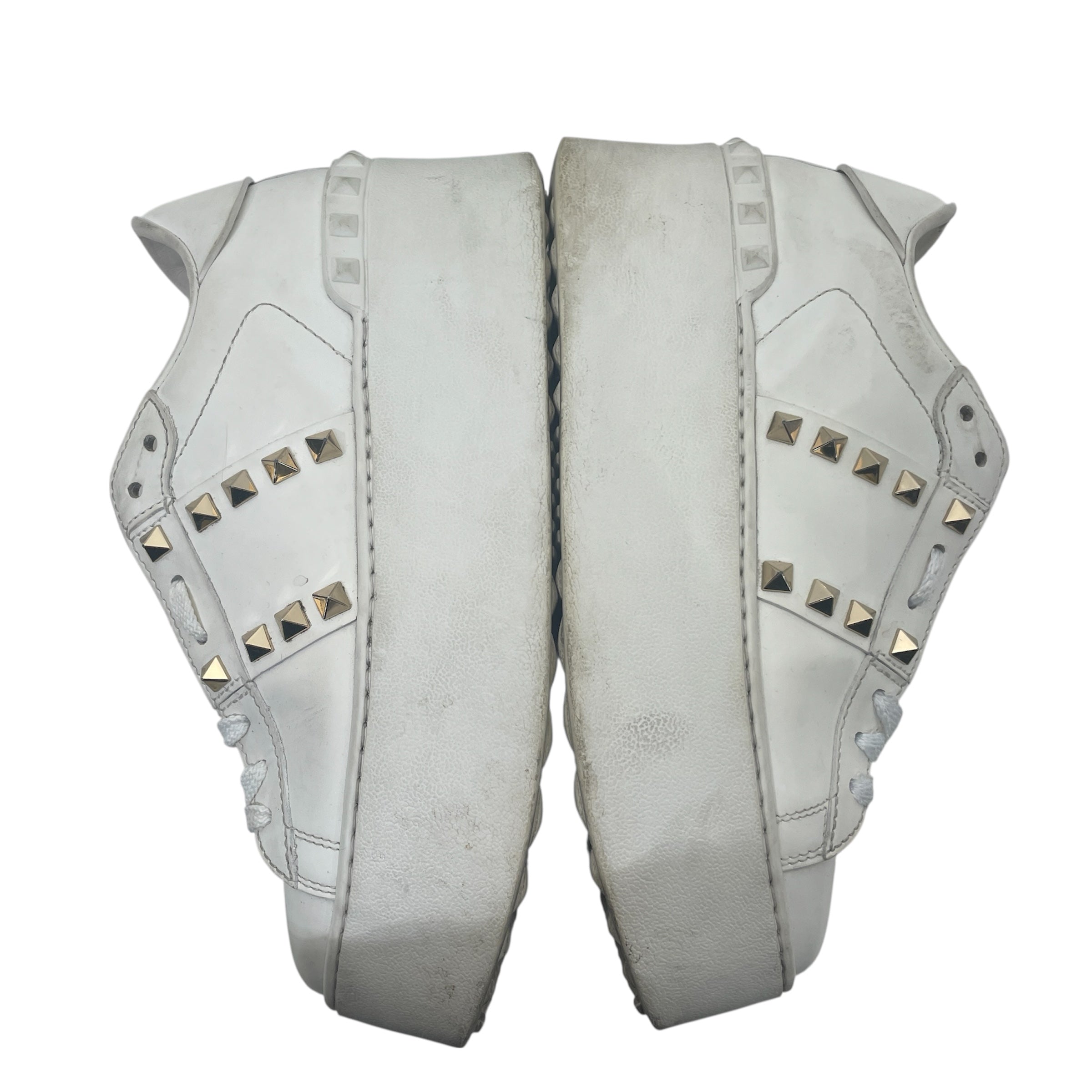 VALENTINO/Low-Sneakers/EU 37/Leather/WHT/Garavni Rock Stud view 5