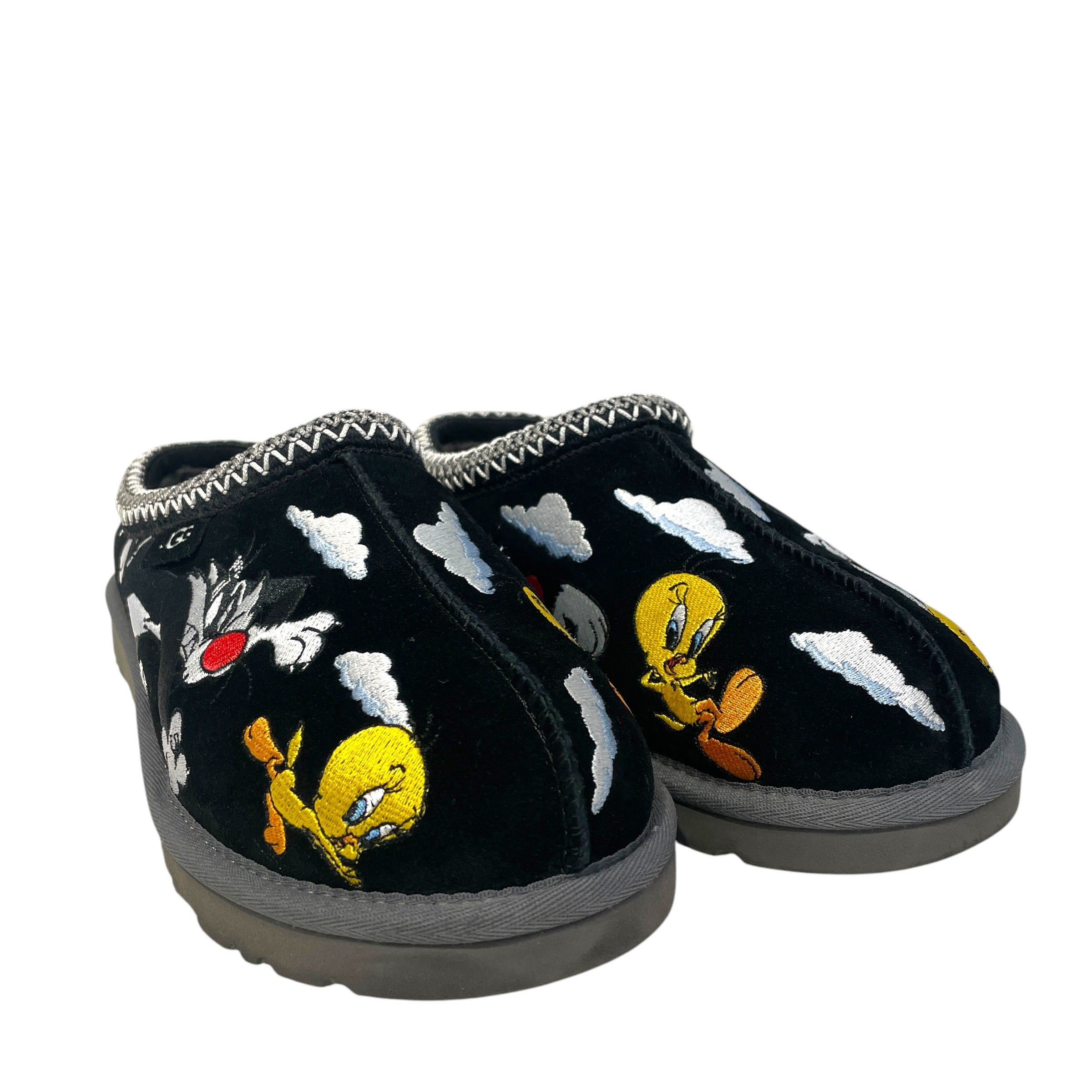 UGG australia/PALACE/LOONEY TUNES/Shoes/US 9/All Over Print/BLK/slipper shoes view 1