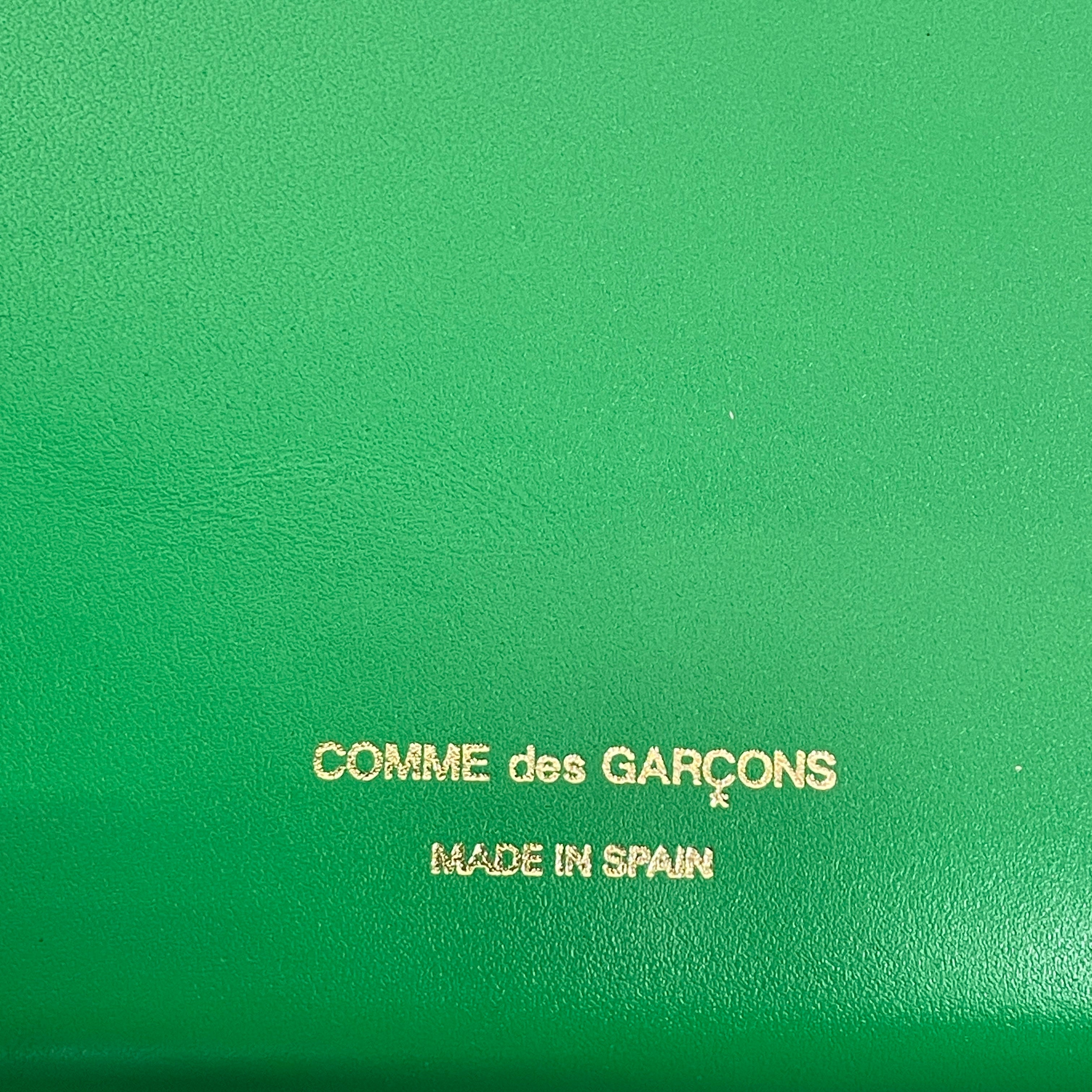 COMME des GARCONS/Clutch Bag/Leather/GRN/IPAD SLEEVE view 4